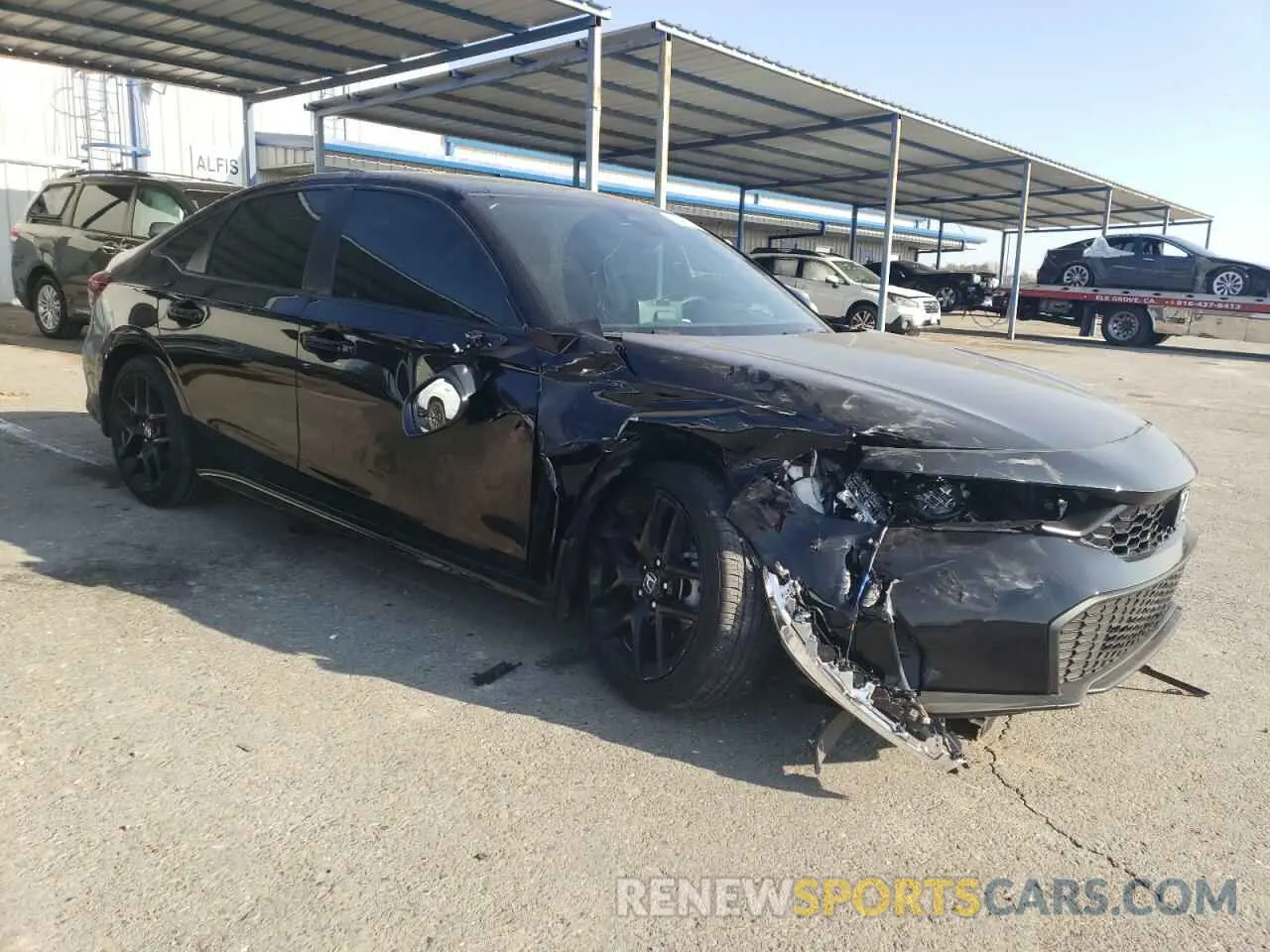 4 Photograph of a damaged car 2HGFE2F56SH527292 HONDA CIVIC 2025