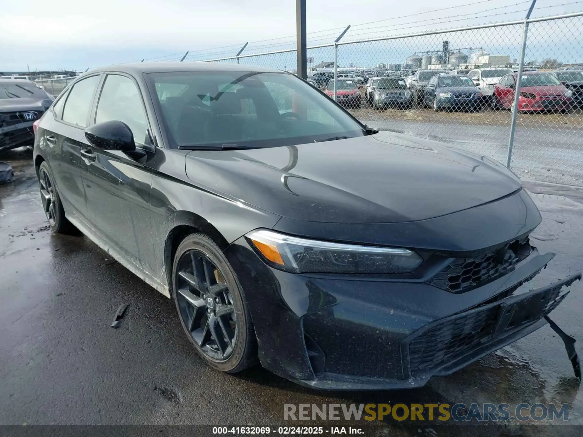 1 Photograph of a damaged car 2HGFE2F56SH534078 HONDA CIVIC 2025