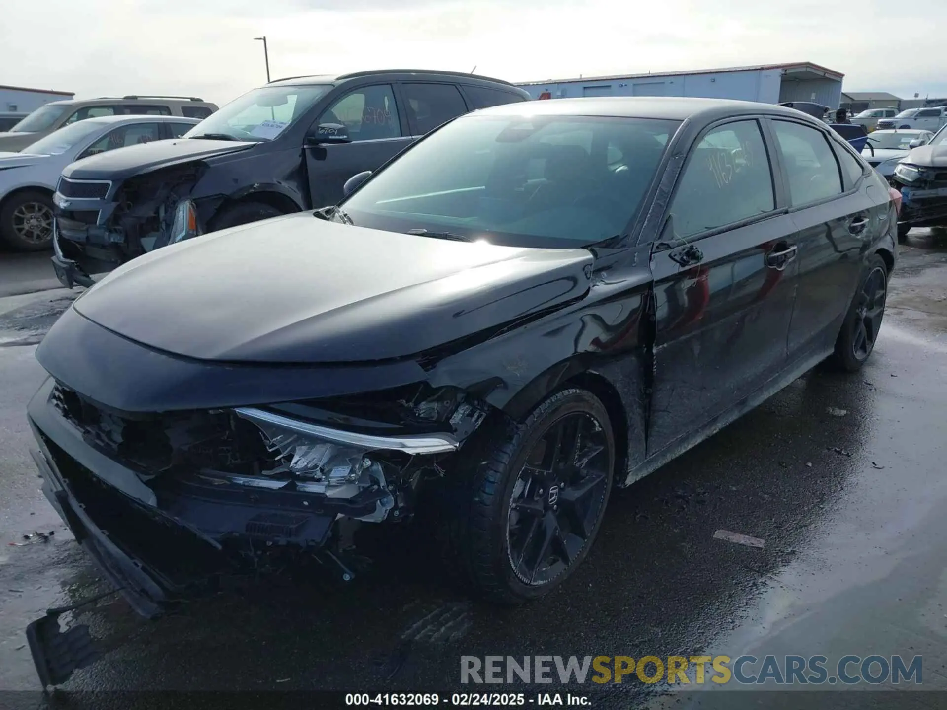 2 Photograph of a damaged car 2HGFE2F56SH534078 HONDA CIVIC 2025
