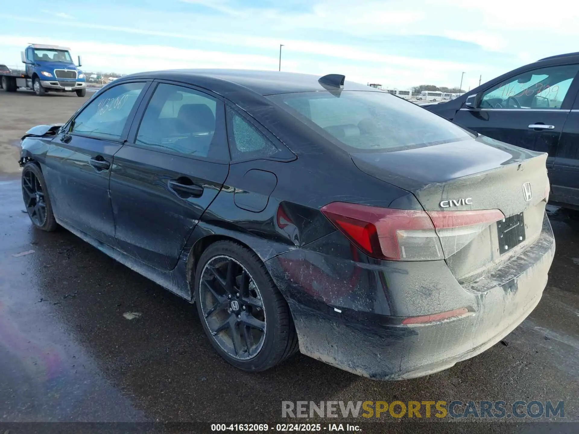 3 Photograph of a damaged car 2HGFE2F56SH534078 HONDA CIVIC 2025