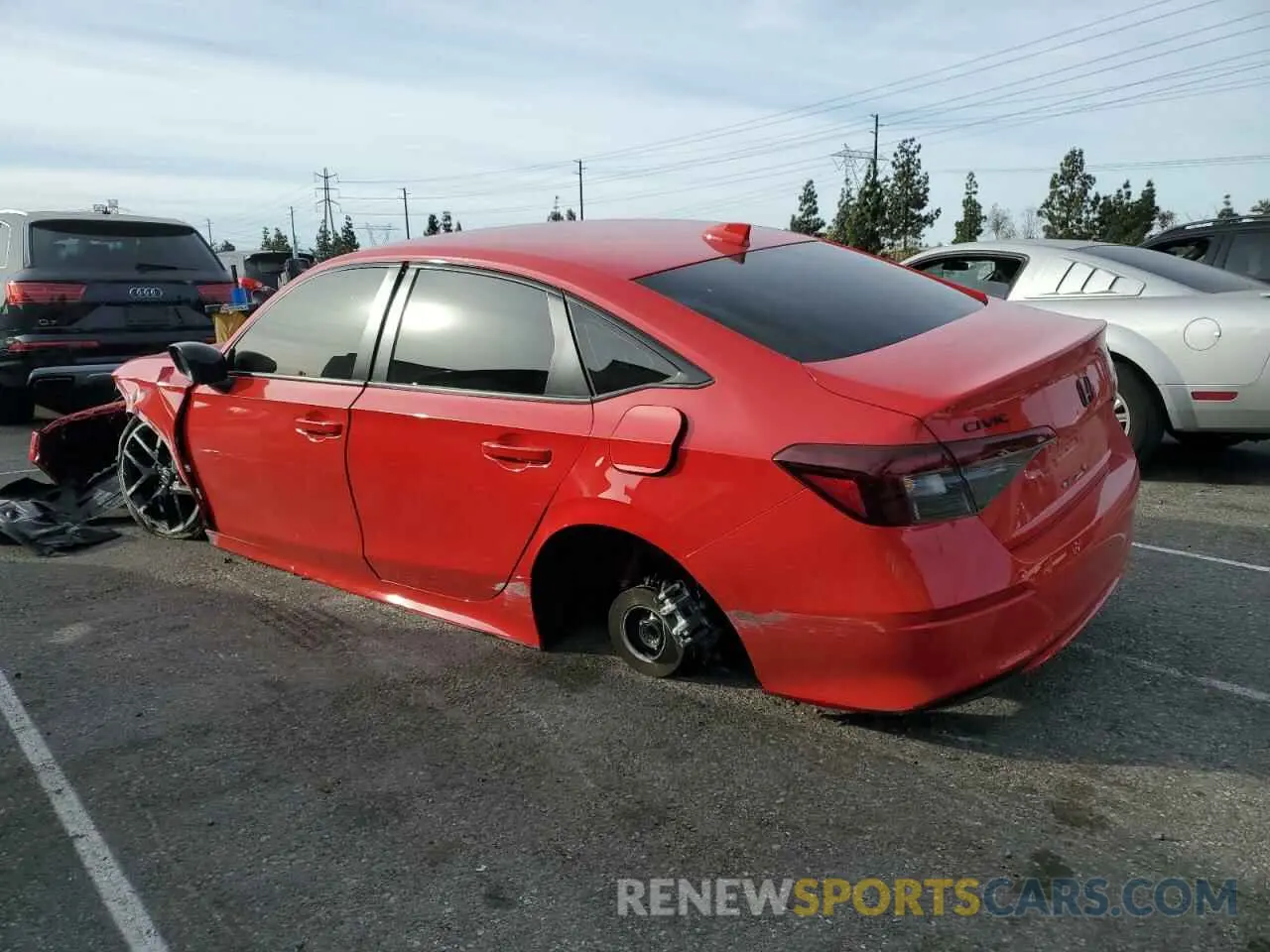 2 Фотография поврежденного автомобиля 2HGFE2F56SH543735 HONDA CIVIC 2025