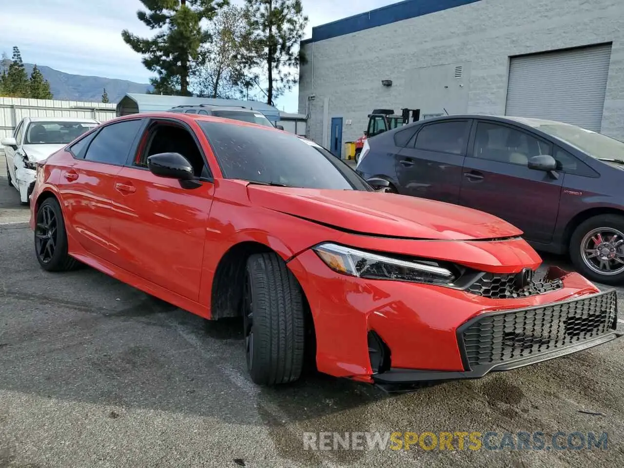 4 Фотография поврежденного автомобиля 2HGFE2F56SH543735 HONDA CIVIC 2025