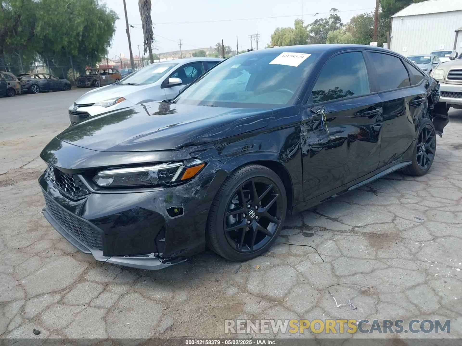 2 Photograph of a damaged car 2HGFE2F56SH546859 HONDA CIVIC 2025