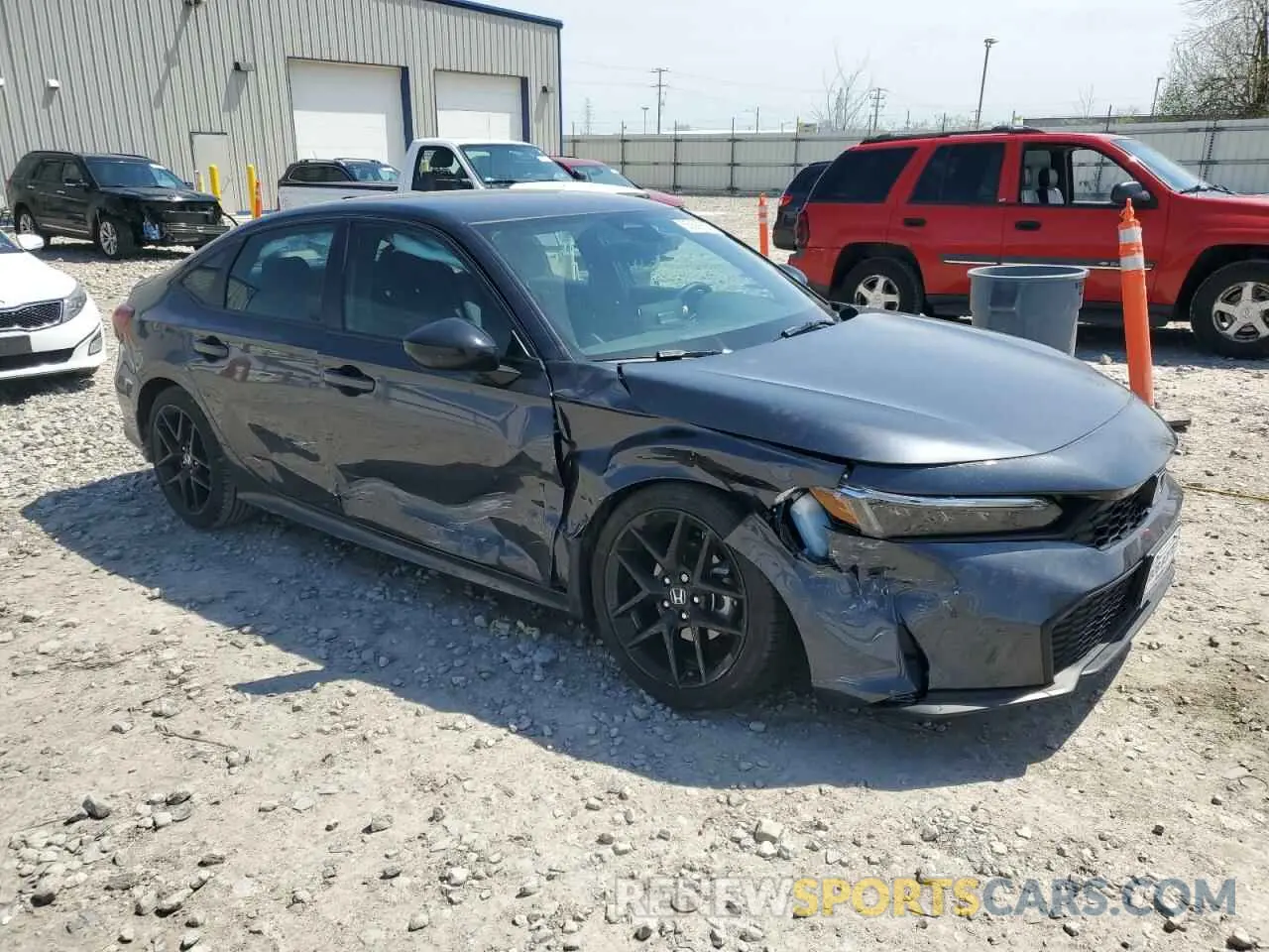 4 Фотография поврежденного автомобиля 2HGFE2F56SH547705 HONDA CIVIC 2025