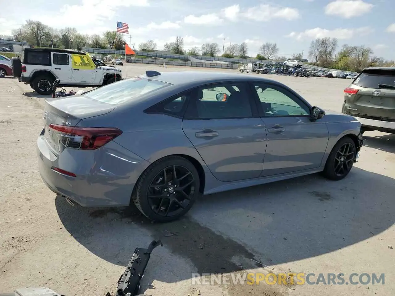 3 Фотография поврежденного автомобиля 2HGFE2F56SH553732 HONDA CIVIC 2025