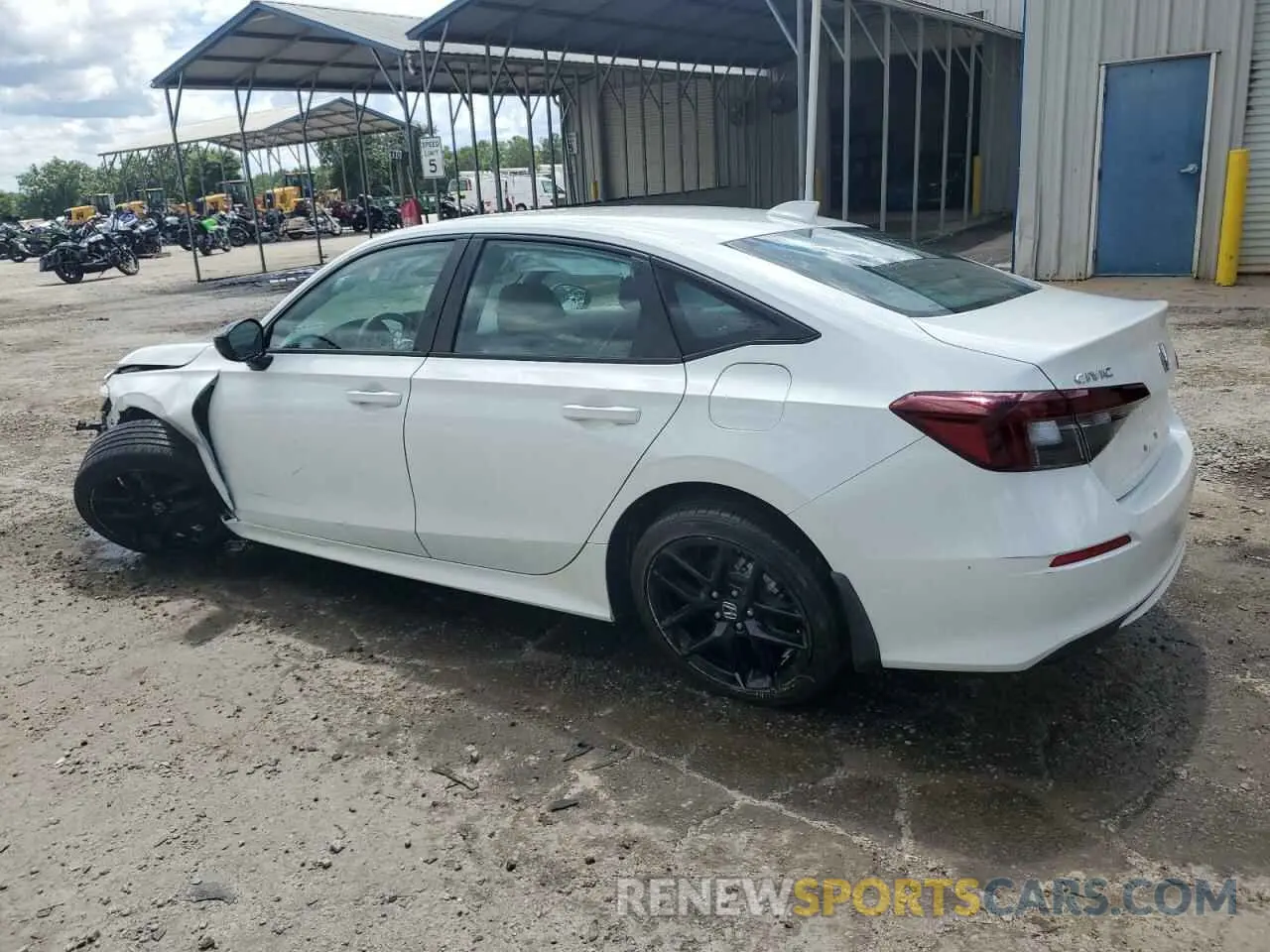 2 Photograph of a damaged car 2HGFE2F56SH555884 HONDA CIVIC 2025