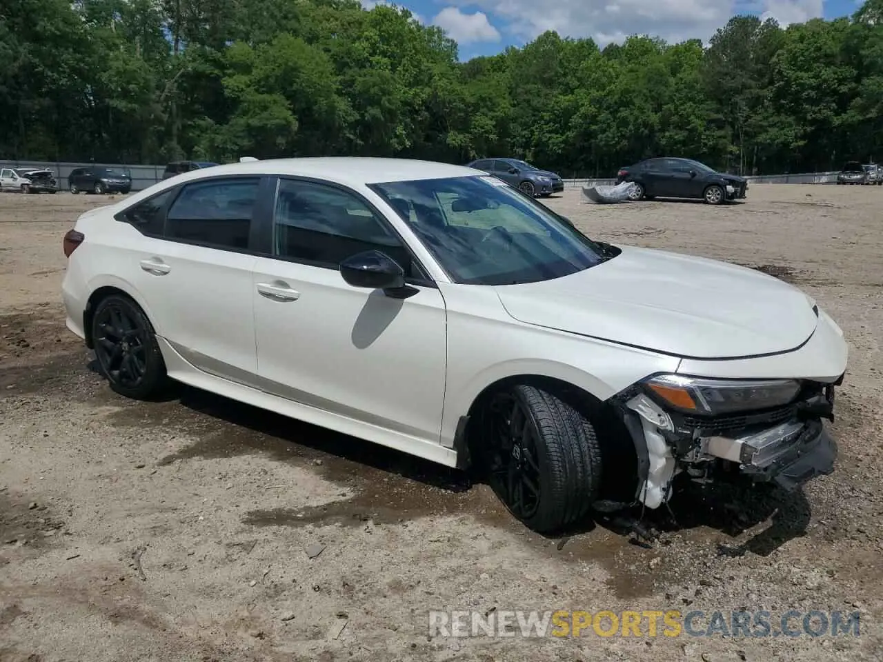 4 Photograph of a damaged car 2HGFE2F56SH555884 HONDA CIVIC 2025