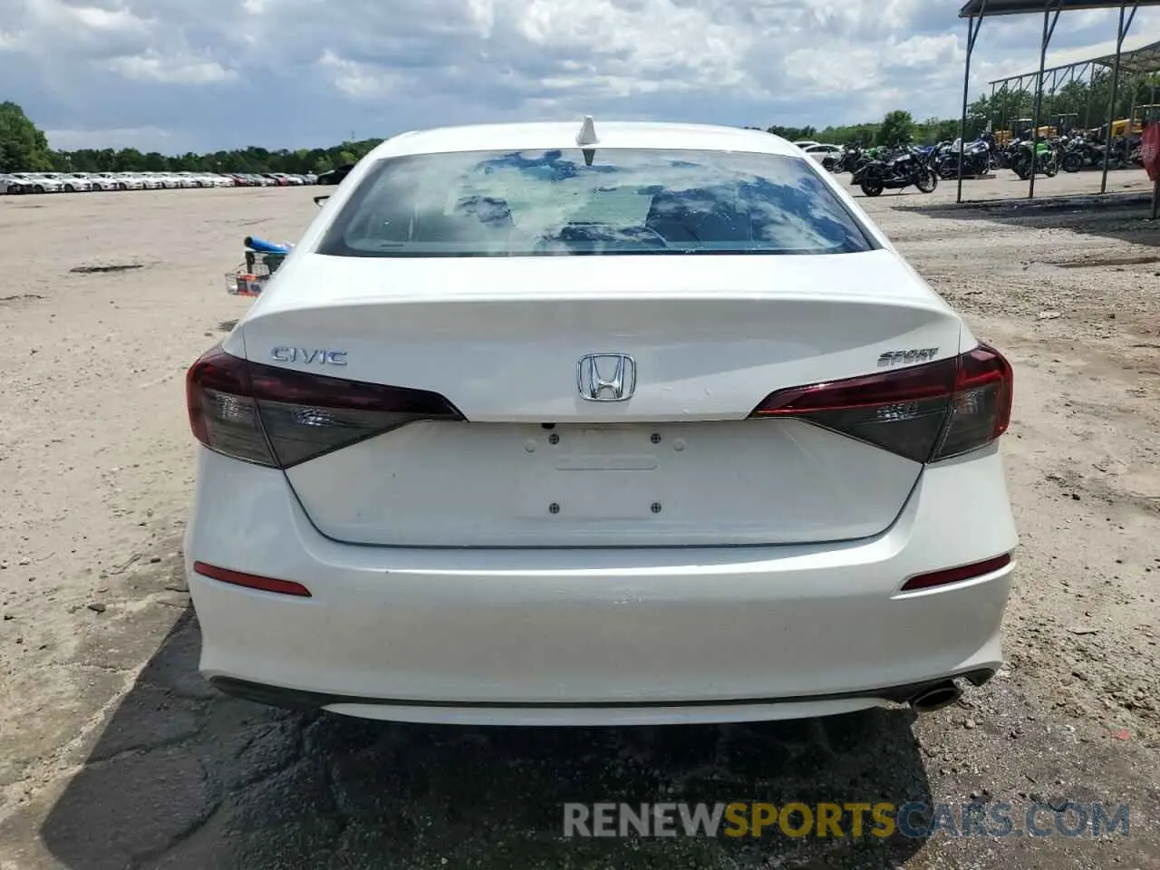 6 Photograph of a damaged car 2HGFE2F56SH555884 HONDA CIVIC 2025