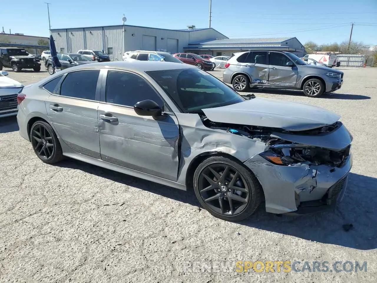 4 Photograph of a damaged car 2HGFE2F56SH564634 HONDA CIVIC 2025