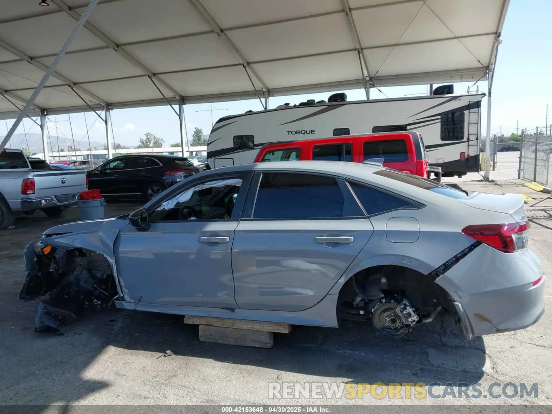 14 Photograph of a damaged car 2HGFE2F57SH504703 HONDA CIVIC 2025