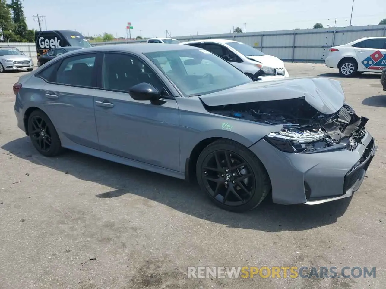 4 Фотография поврежденного автомобиля 2HGFE2F57SH522456 HONDA CIVIC 2025