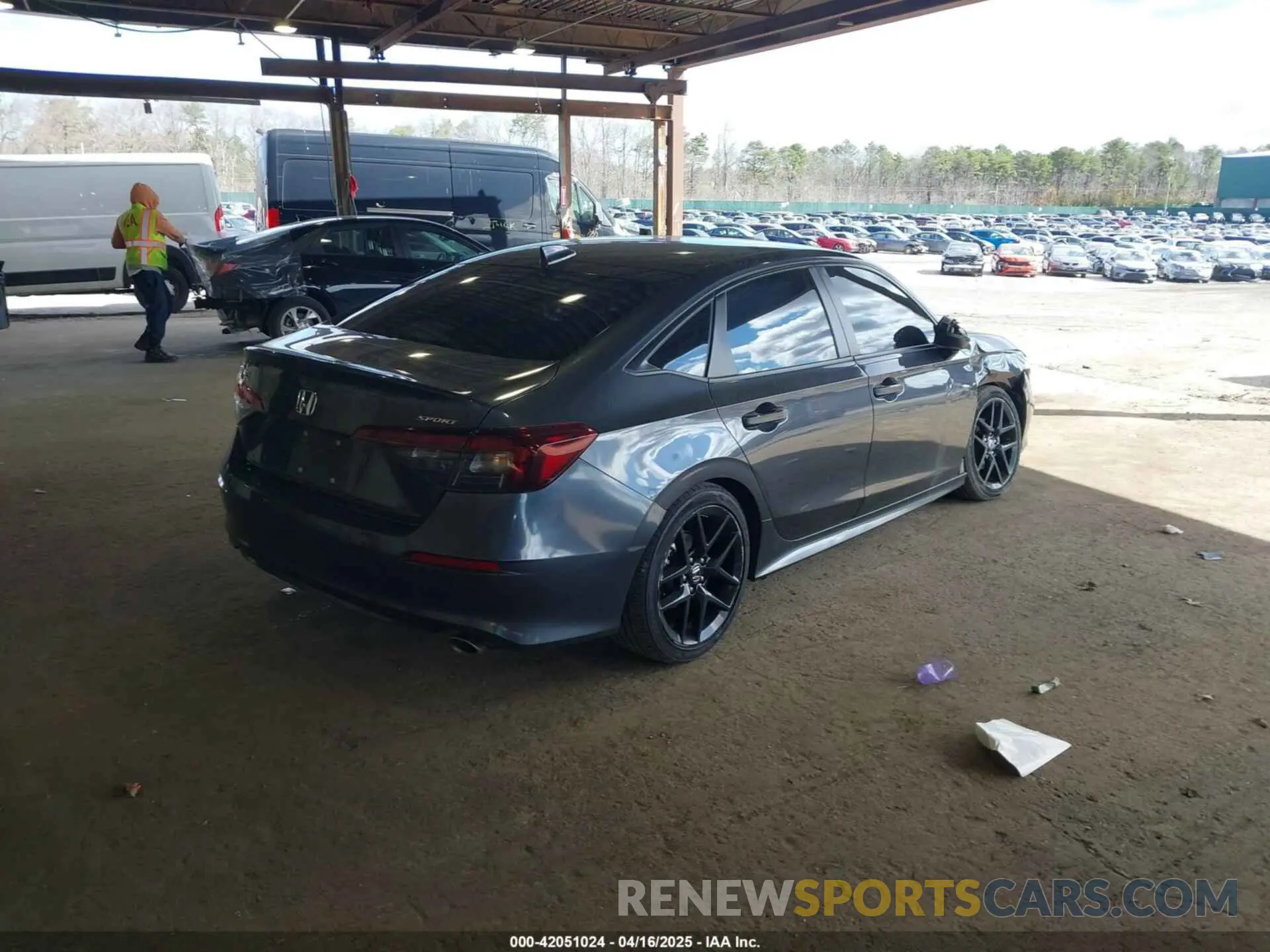 4 Фотография поврежденного автомобиля 2HGFE2F57SH524448 HONDA CIVIC 2025