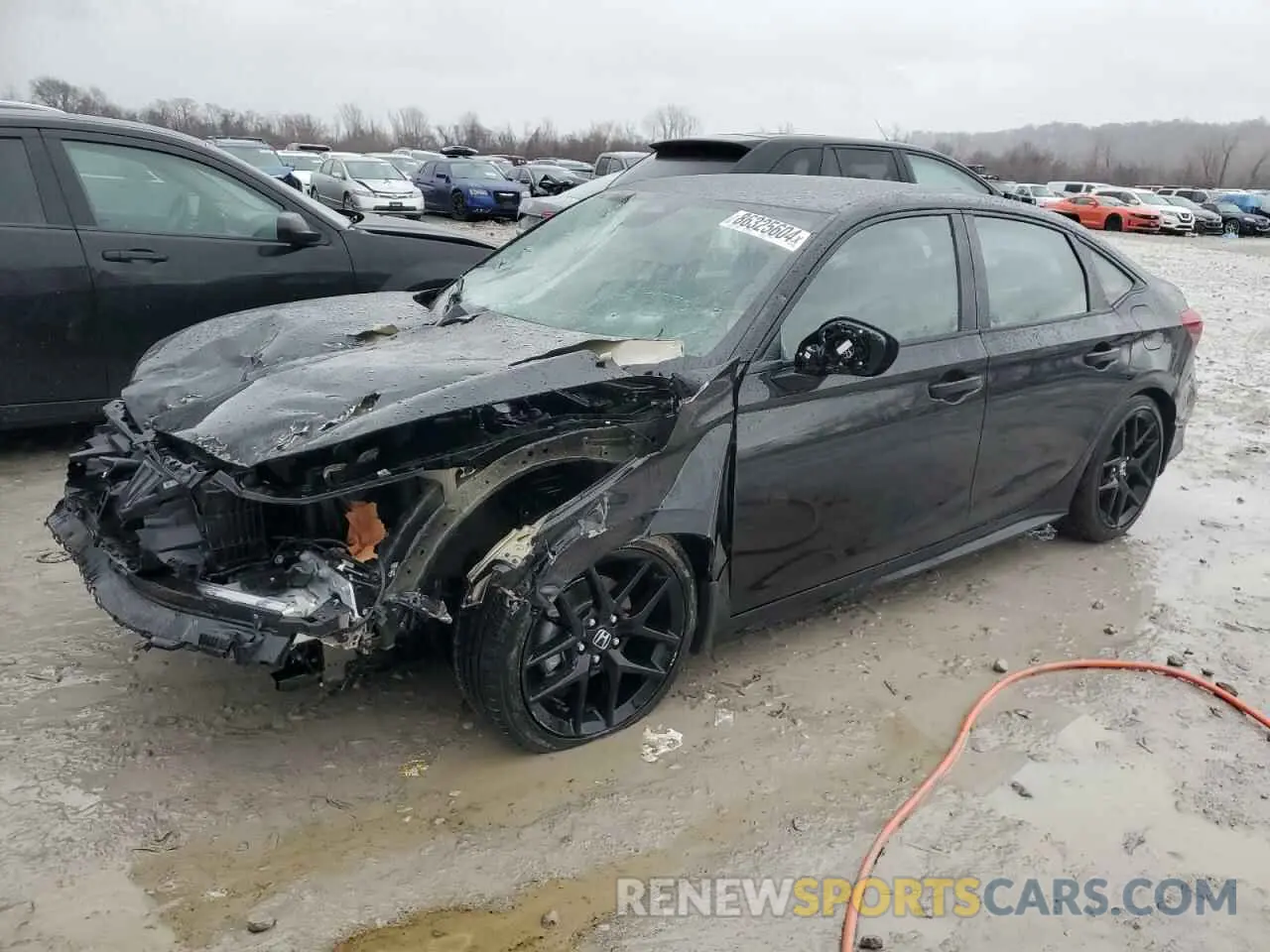 1 Photograph of a damaged car 2HGFE2F57SH526555 HONDA CIVIC 2025