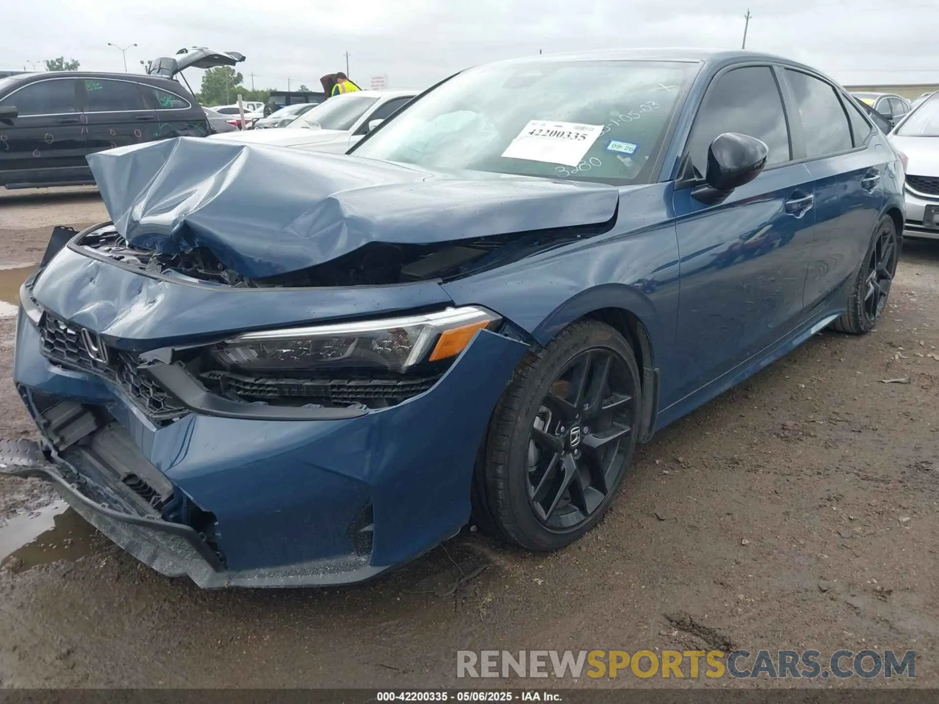 2 Photograph of a damaged car 2HGFE2F57SH533280 HONDA CIVIC 2025