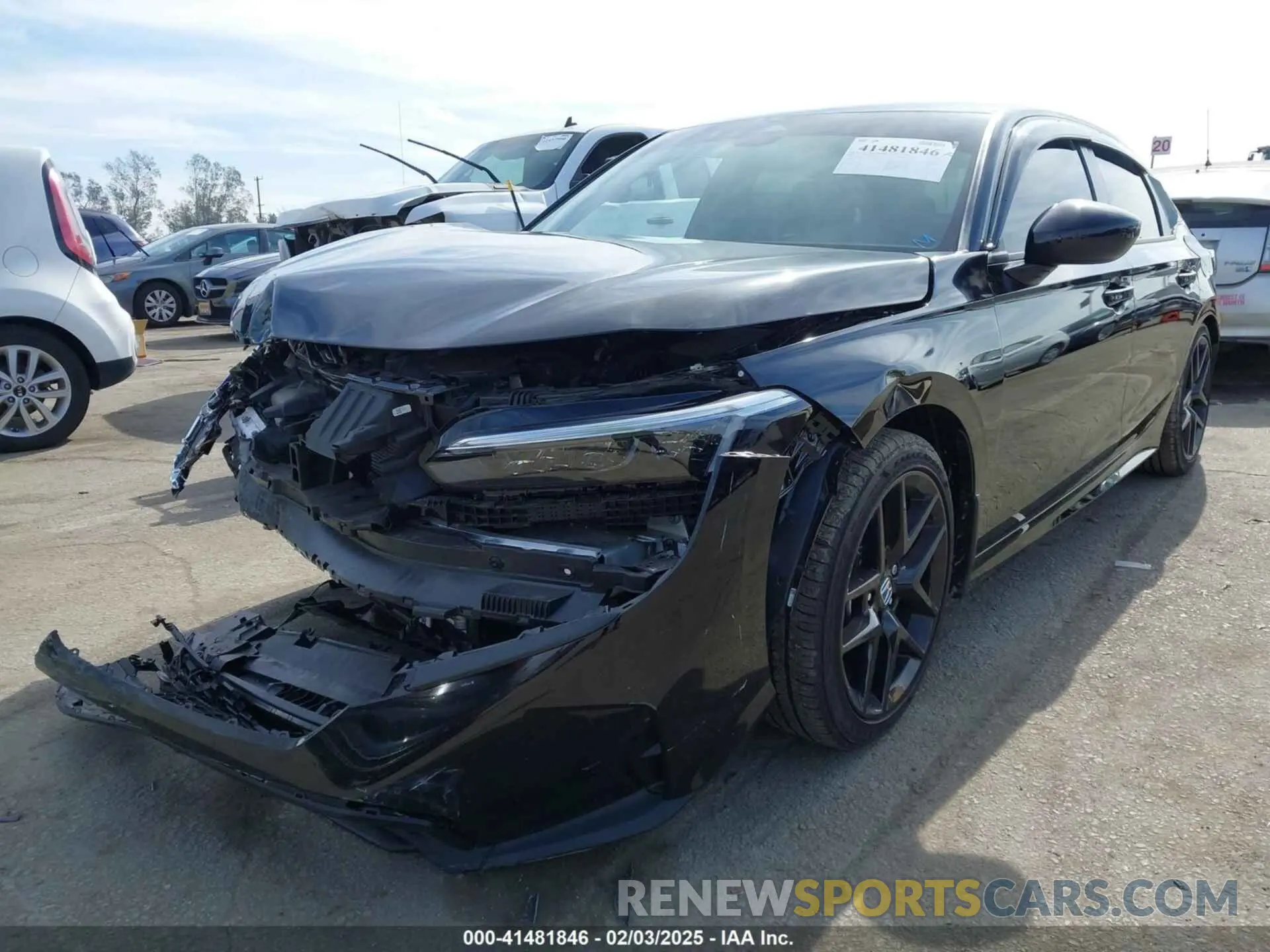 2 Фотография поврежденного автомобиля 2HGFE2F57SH541265 HONDA CIVIC 2025