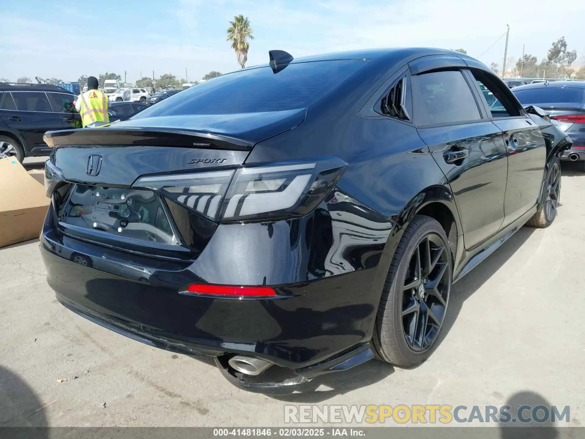 4 Фотография поврежденного автомобиля 2HGFE2F57SH541265 HONDA CIVIC 2025