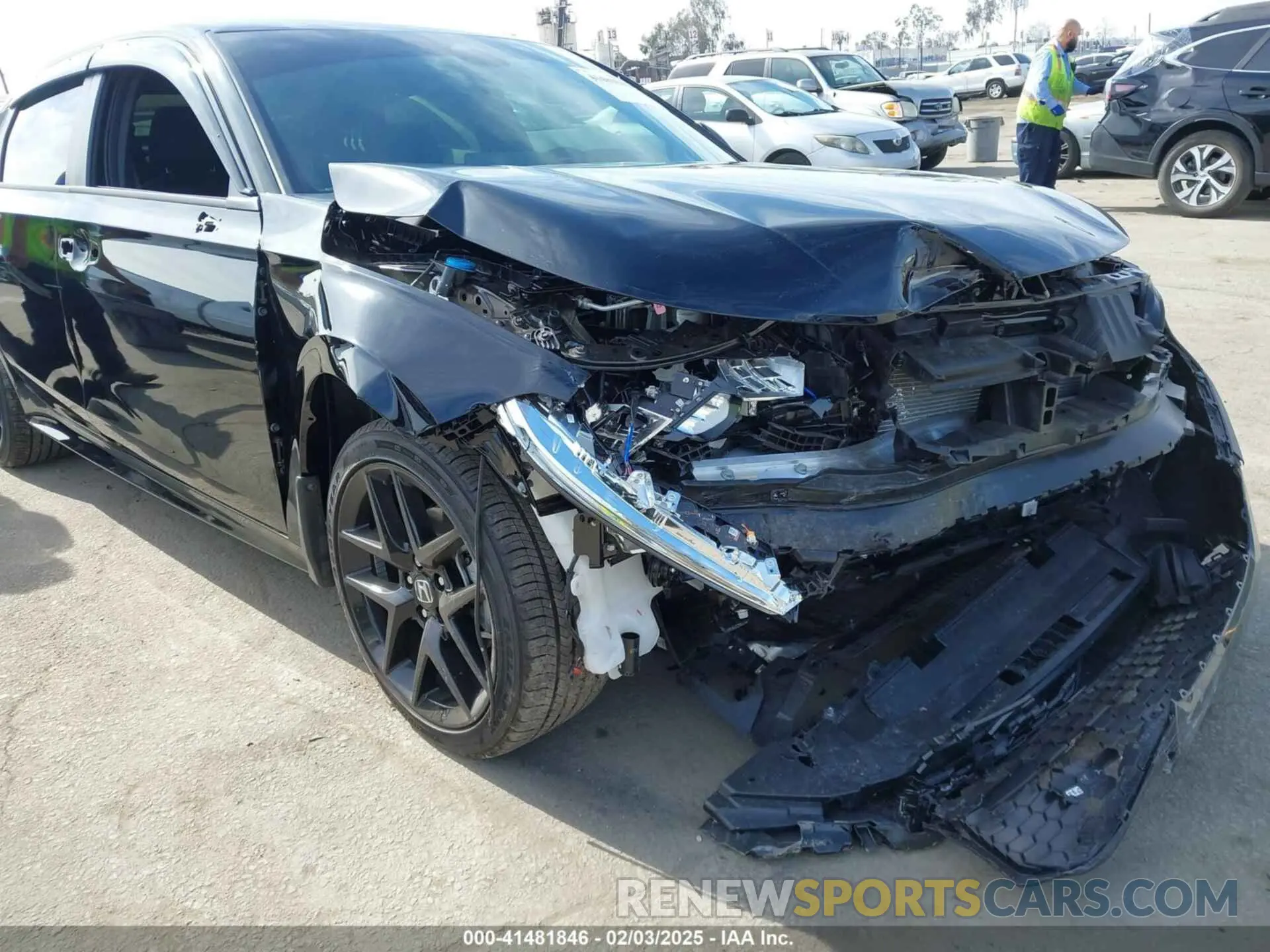 6 Фотография поврежденного автомобиля 2HGFE2F57SH541265 HONDA CIVIC 2025