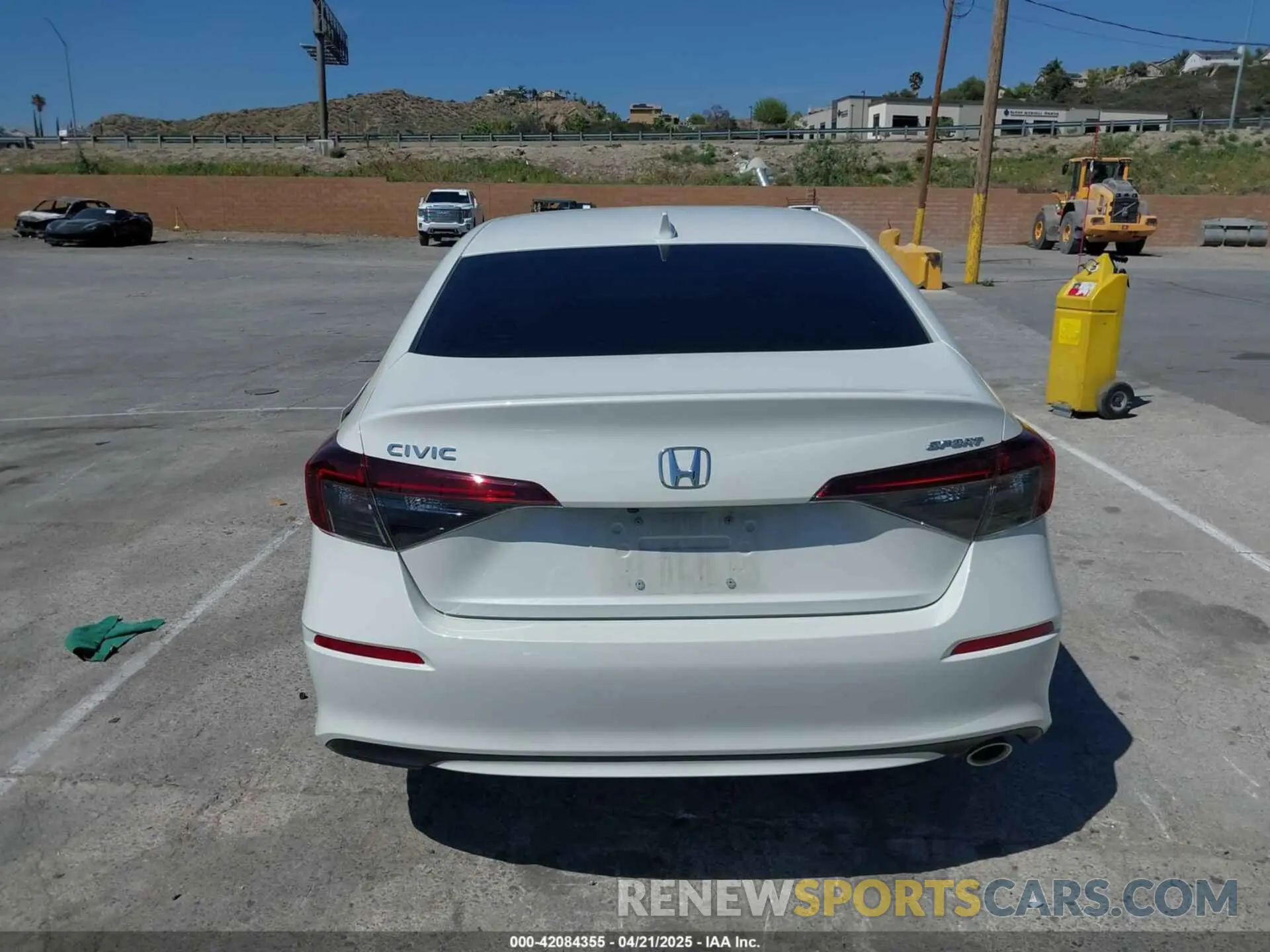 16 Photograph of a damaged car 2HGFE2F57SH542934 HONDA CIVIC 2025