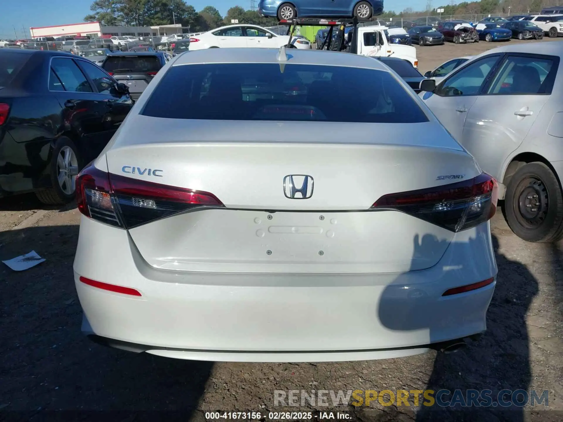 16 Фотография поврежденного автомобиля 2HGFE2F57SH543226 HONDA CIVIC 2025