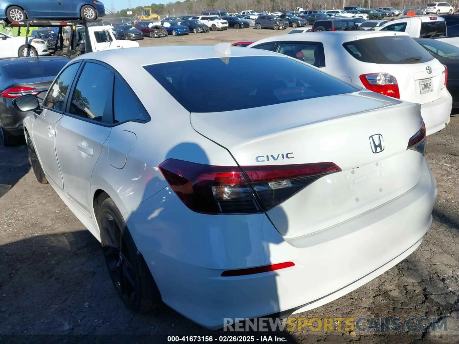 3 Фотография поврежденного автомобиля 2HGFE2F57SH543226 HONDA CIVIC 2025