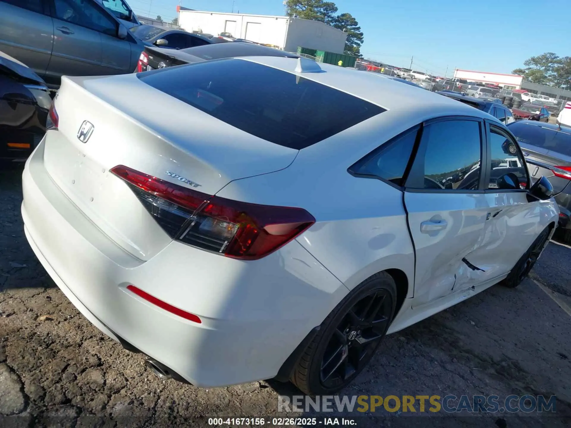 4 Фотография поврежденного автомобиля 2HGFE2F57SH543226 HONDA CIVIC 2025