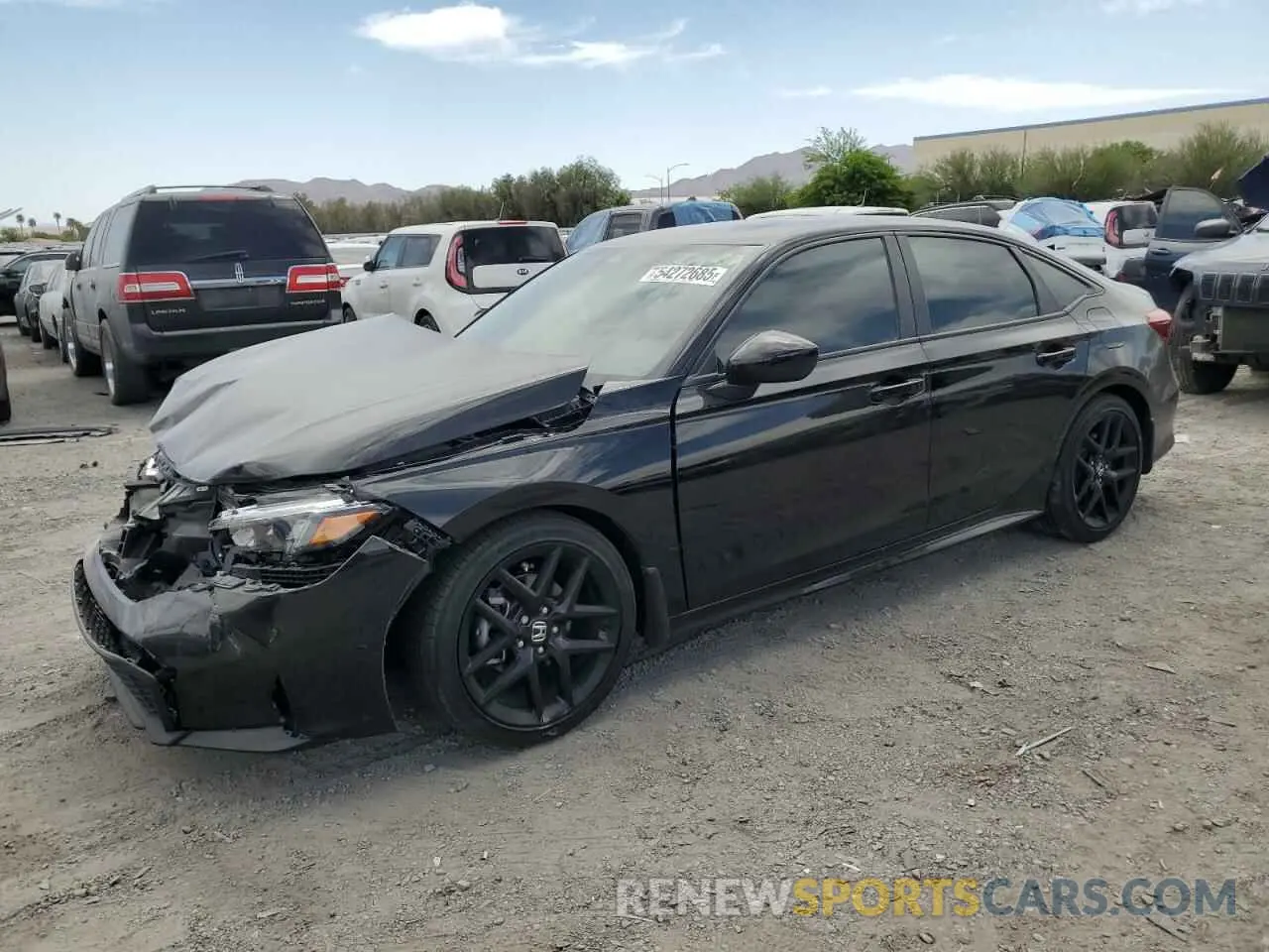 1 Photograph of a damaged car 2HGFE2F57SH565582 HONDA CIVIC 2025