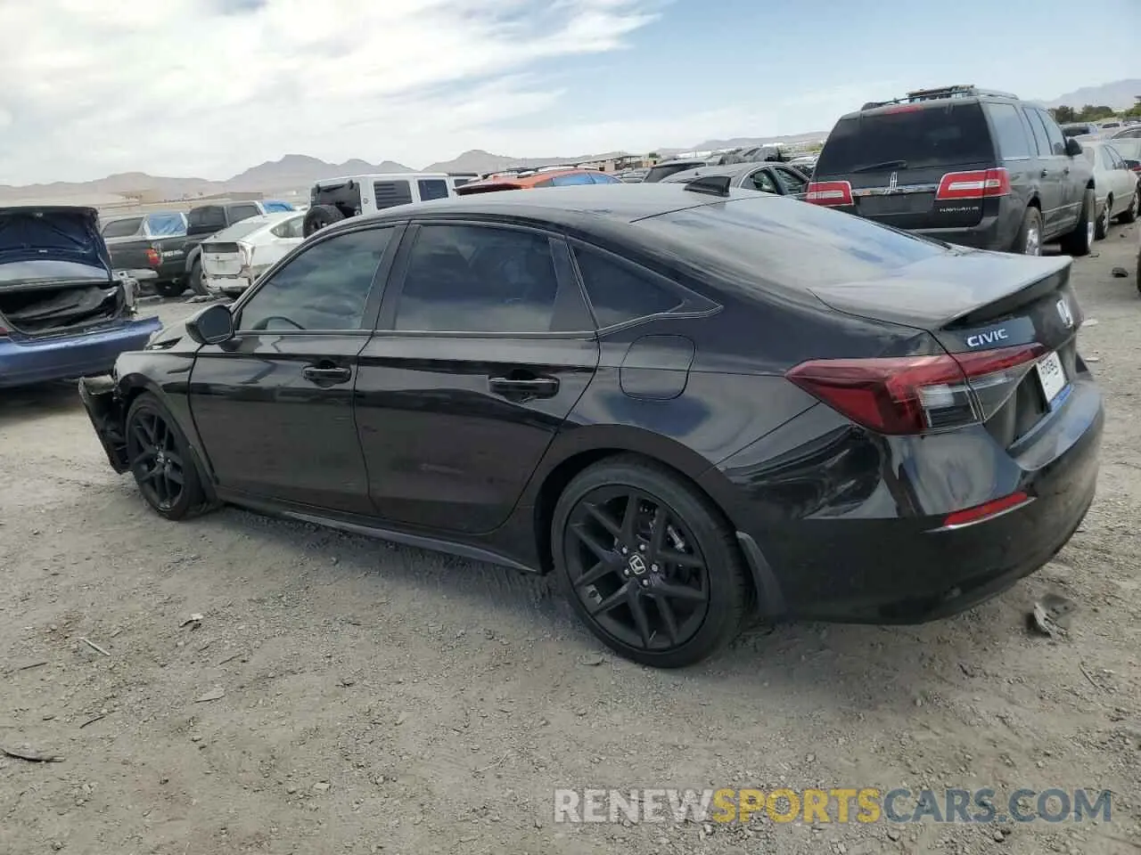 2 Photograph of a damaged car 2HGFE2F57SH565582 HONDA CIVIC 2025