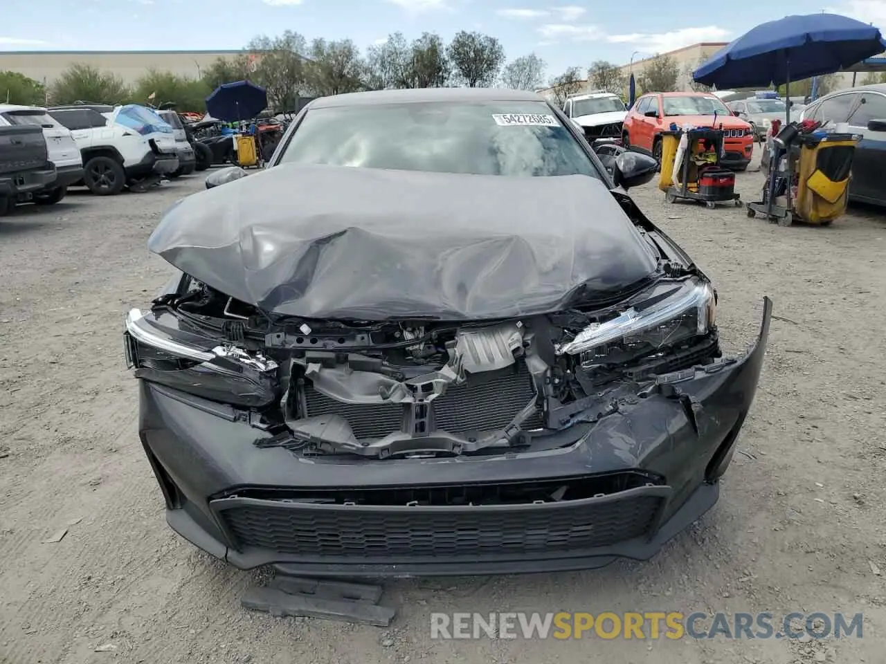 5 Photograph of a damaged car 2HGFE2F57SH565582 HONDA CIVIC 2025