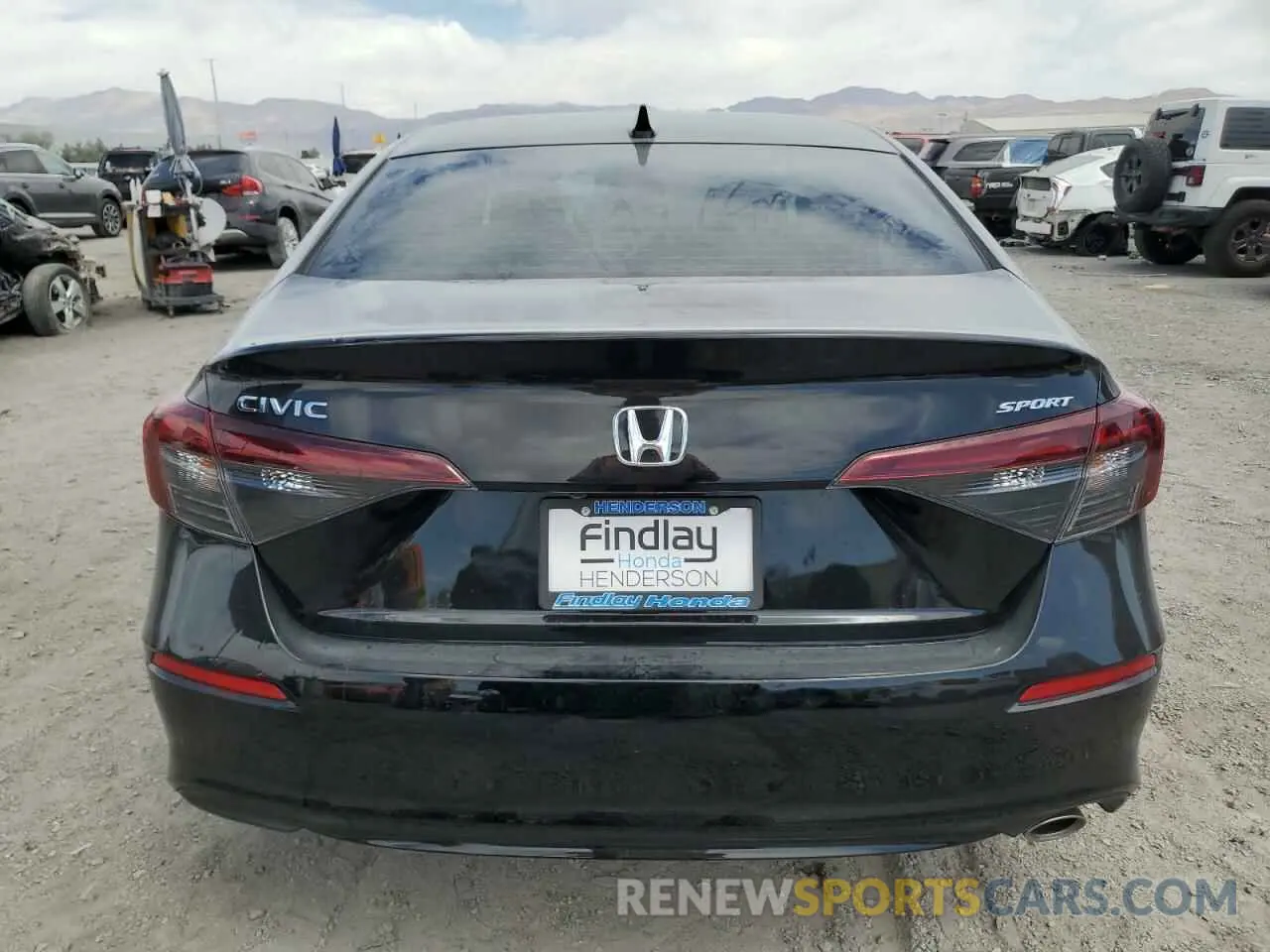 6 Photograph of a damaged car 2HGFE2F57SH565582 HONDA CIVIC 2025