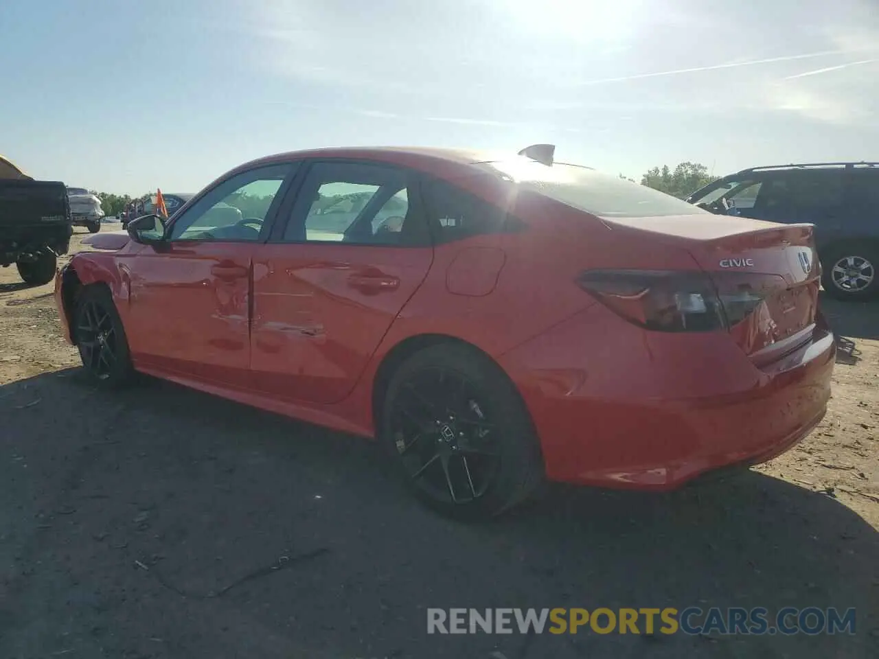 2 Photograph of a damaged car 2HGFE2F57SH575478 HONDA CIVIC 2025