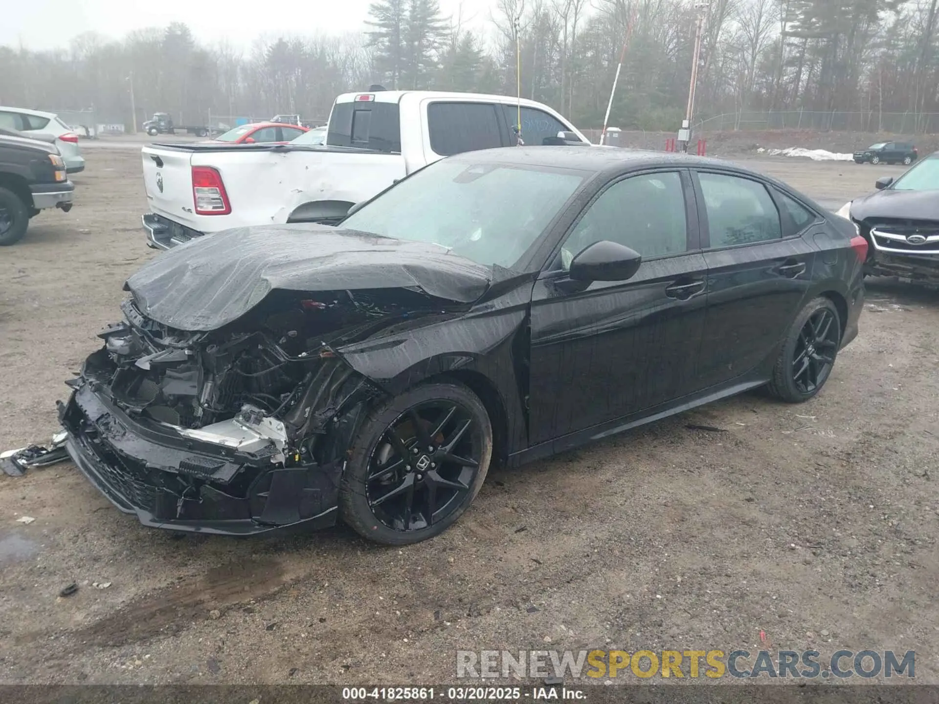 2 Фотография поврежденного автомобиля 2HGFE2F58SH500434 HONDA CIVIC 2025