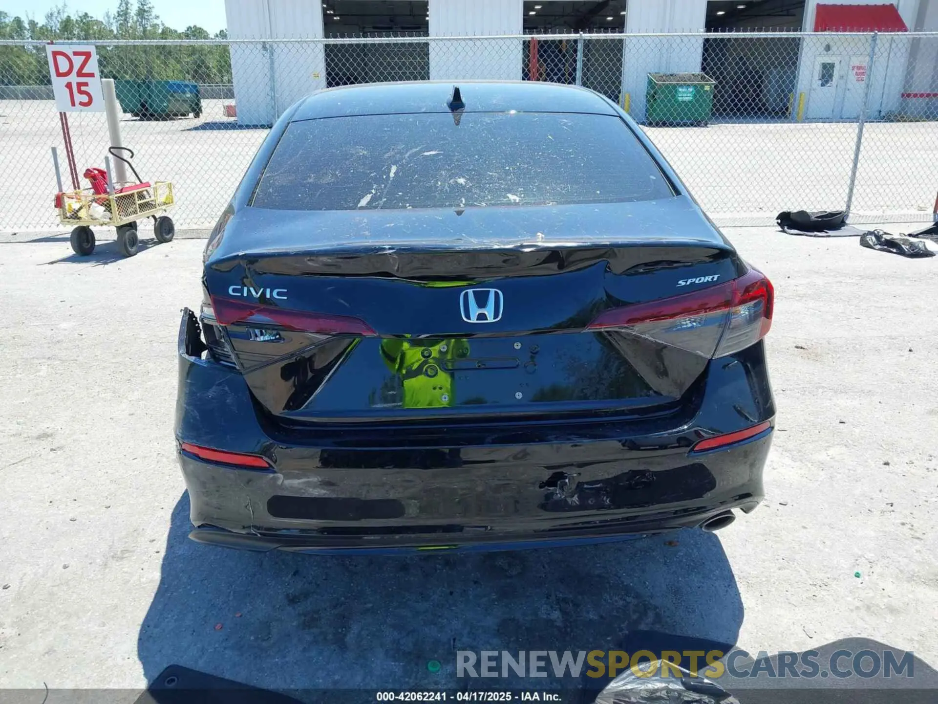 16 Photograph of a damaged car 2HGFE2F58SH500515 HONDA CIVIC 2025