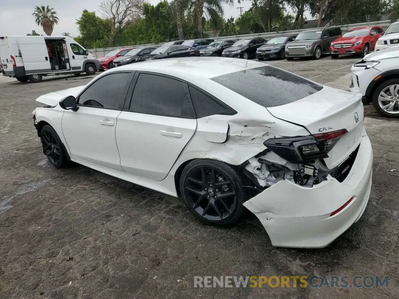 2 Фотография поврежденного автомобиля 2HGFE2F58SH537807 HONDA CIVIC 2025