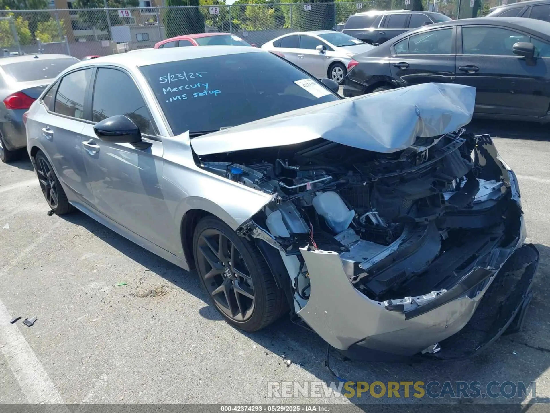 1 Фотография поврежденного автомобиля 2HGFE2F58SH583282 HONDA CIVIC 2025
