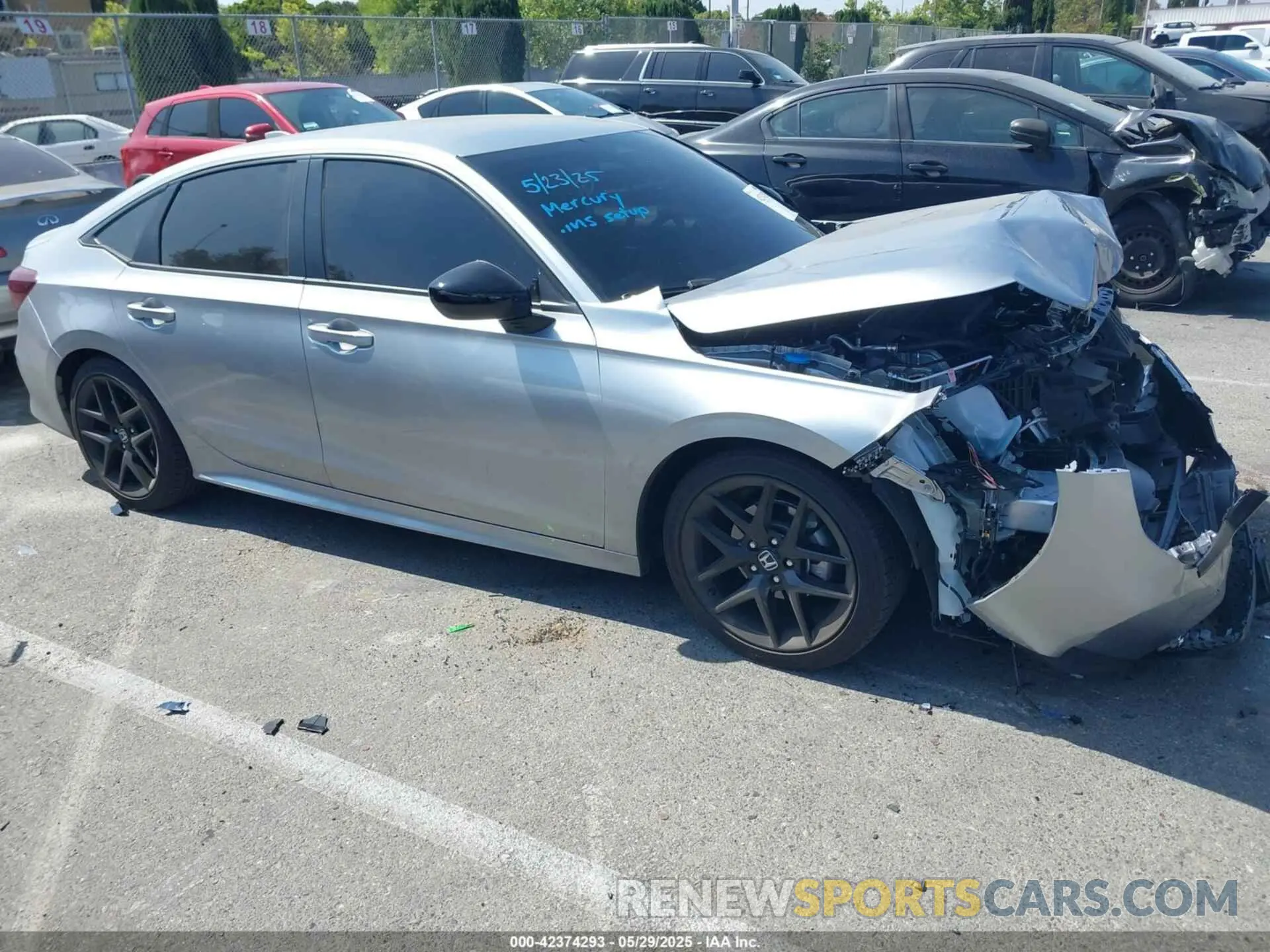14 Фотография поврежденного автомобиля 2HGFE2F58SH583282 HONDA CIVIC 2025