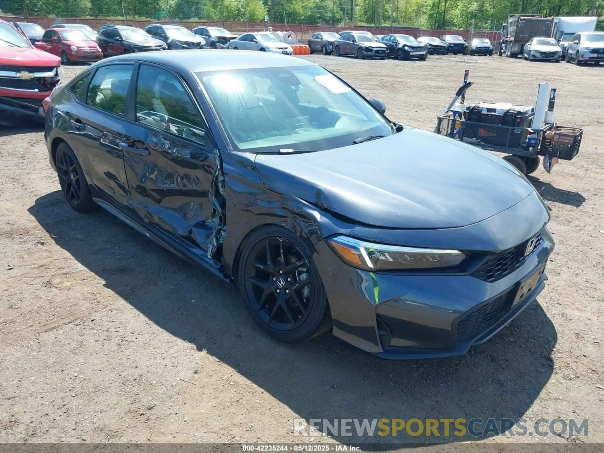 6 Photograph of a damaged car 2HGFE2F59SH520756 HONDA CIVIC 2025