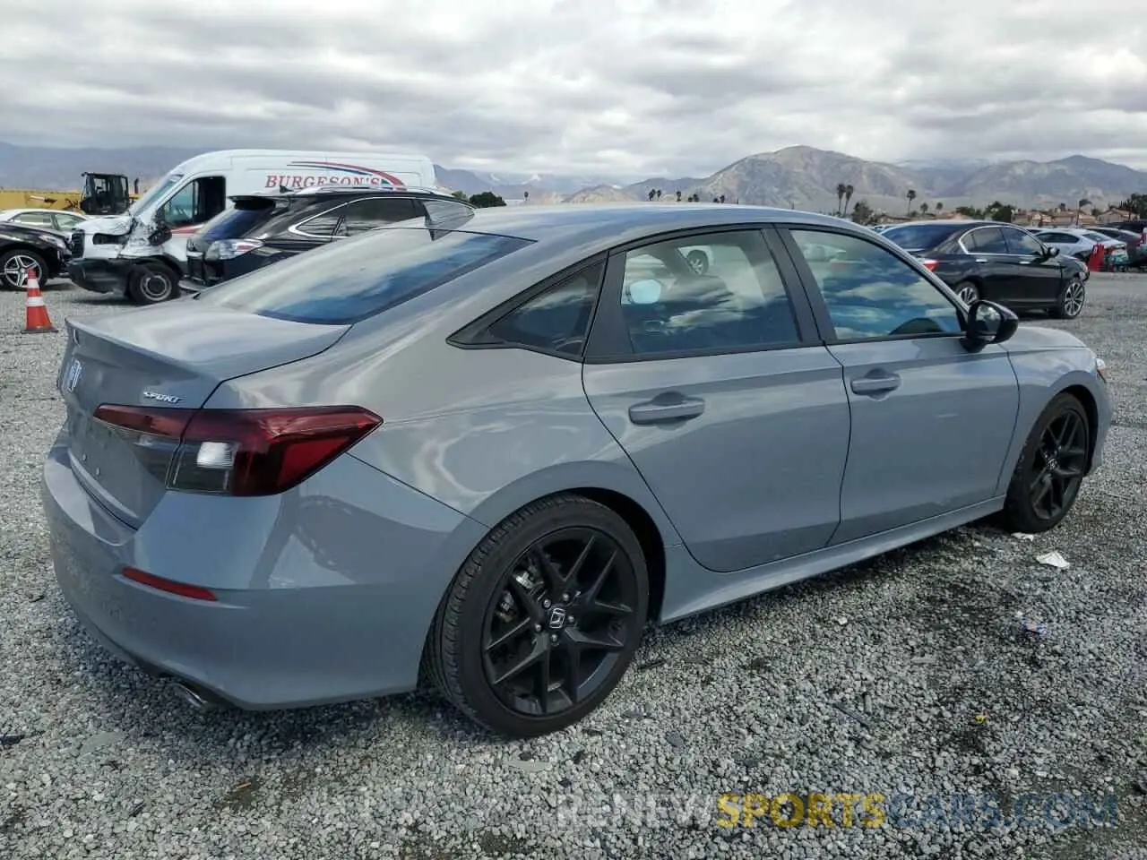 3 Photograph of a damaged car 2HGFE2F59SH521776 HONDA CIVIC 2025