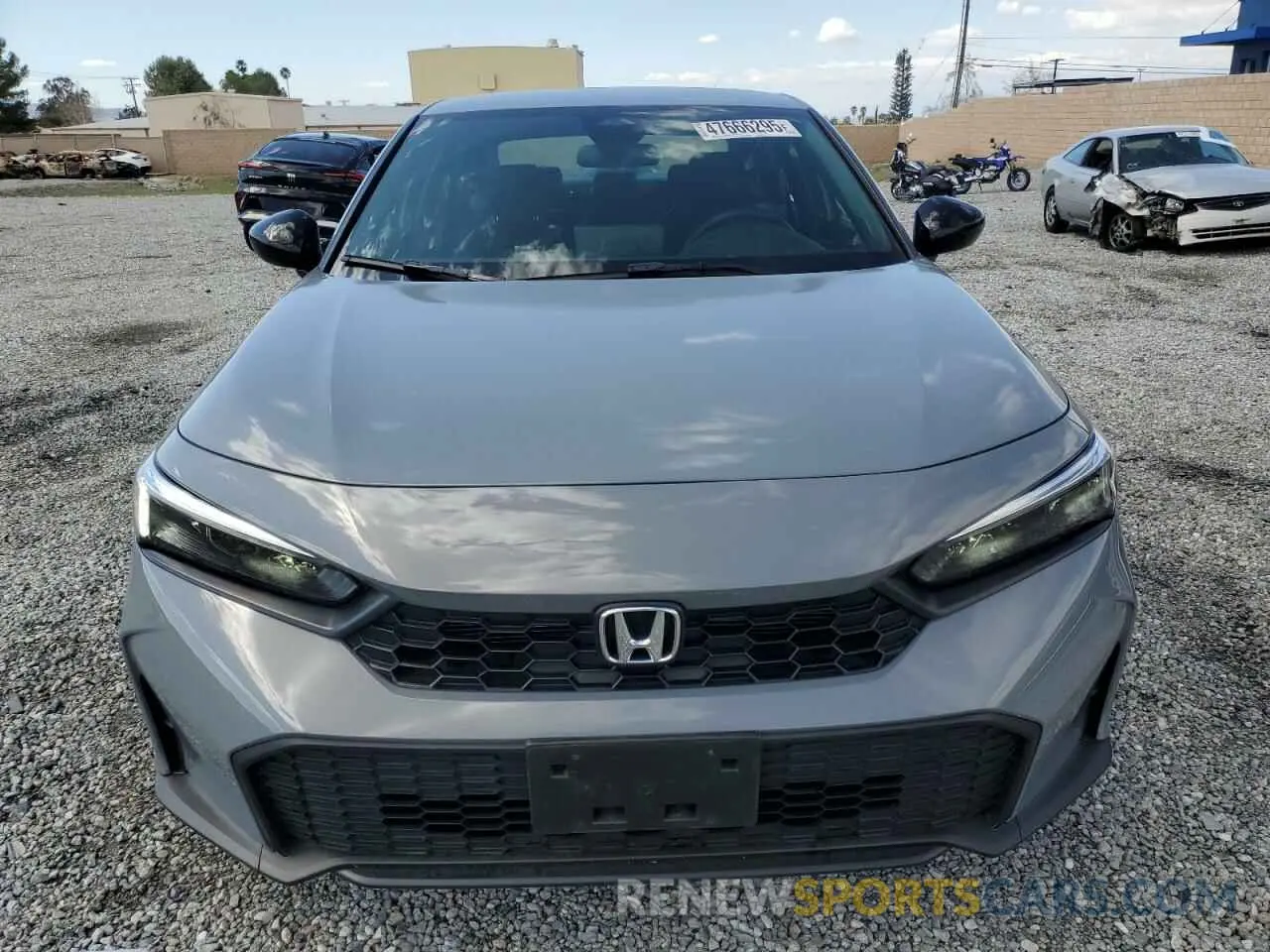 5 Photograph of a damaged car 2HGFE2F59SH521776 HONDA CIVIC 2025