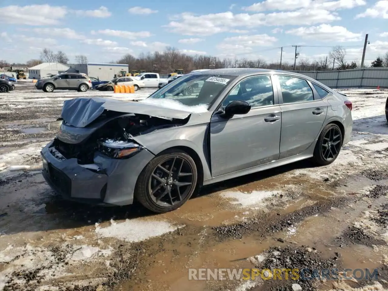 1 Photograph of a damaged car 2HGFE2F59SH525021 HONDA CIVIC 2025