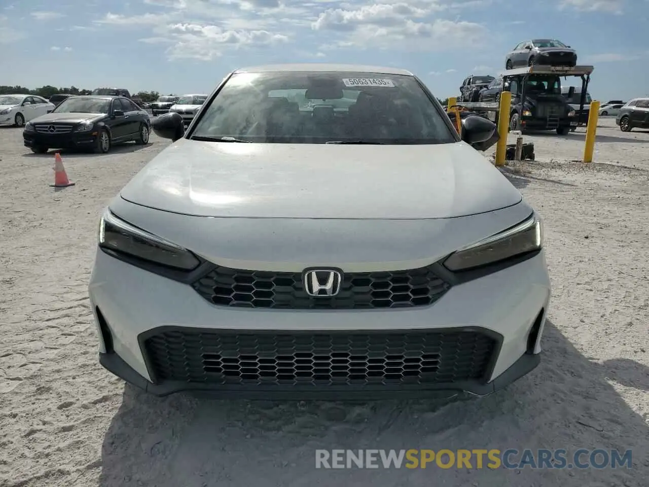 5 Photograph of a damaged car 2HGFE2F59SH572761 HONDA CIVIC 2025