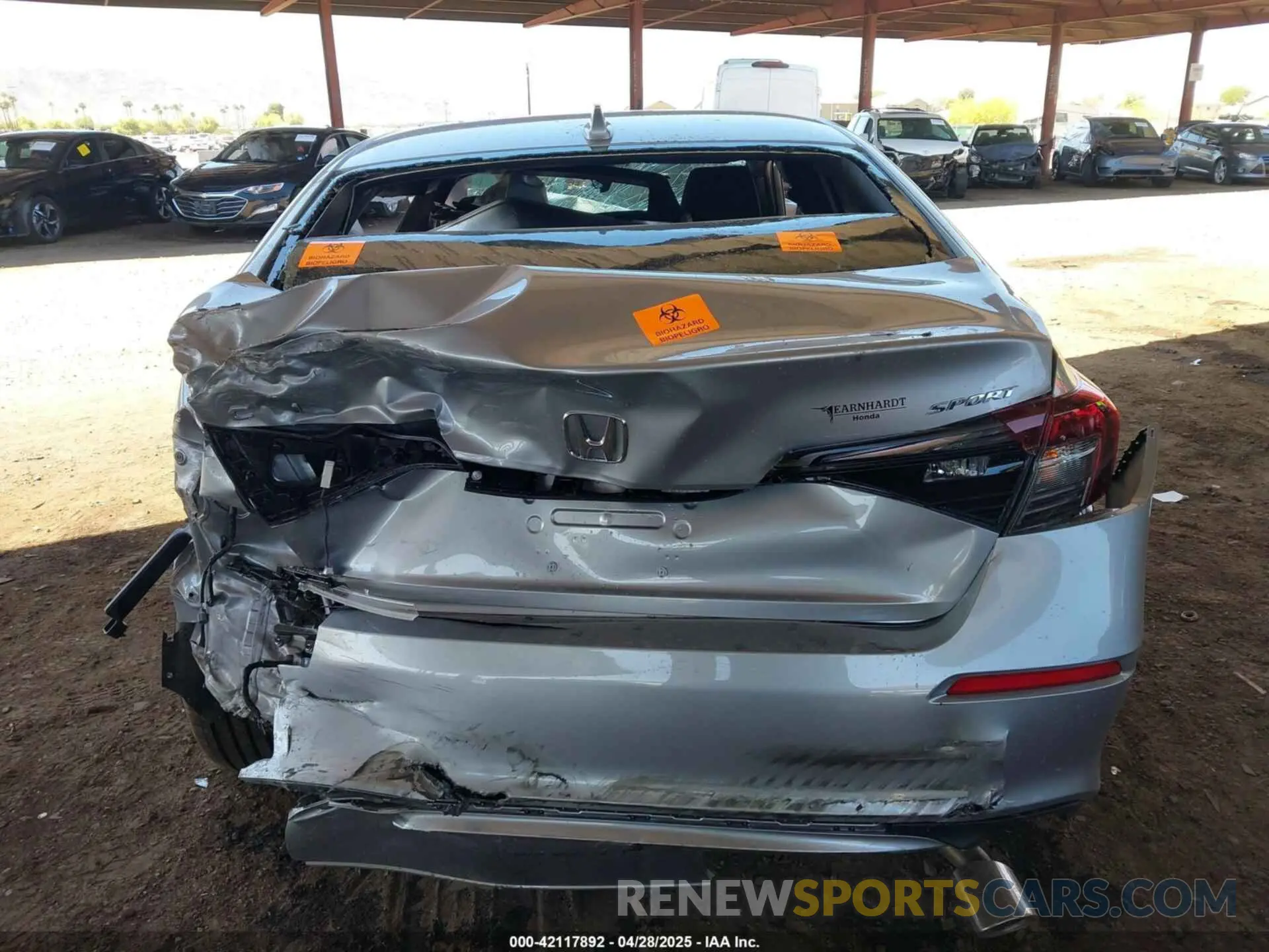 14 Фотография поврежденного автомобиля 2HGFE2F59SH580567 HONDA CIVIC 2025