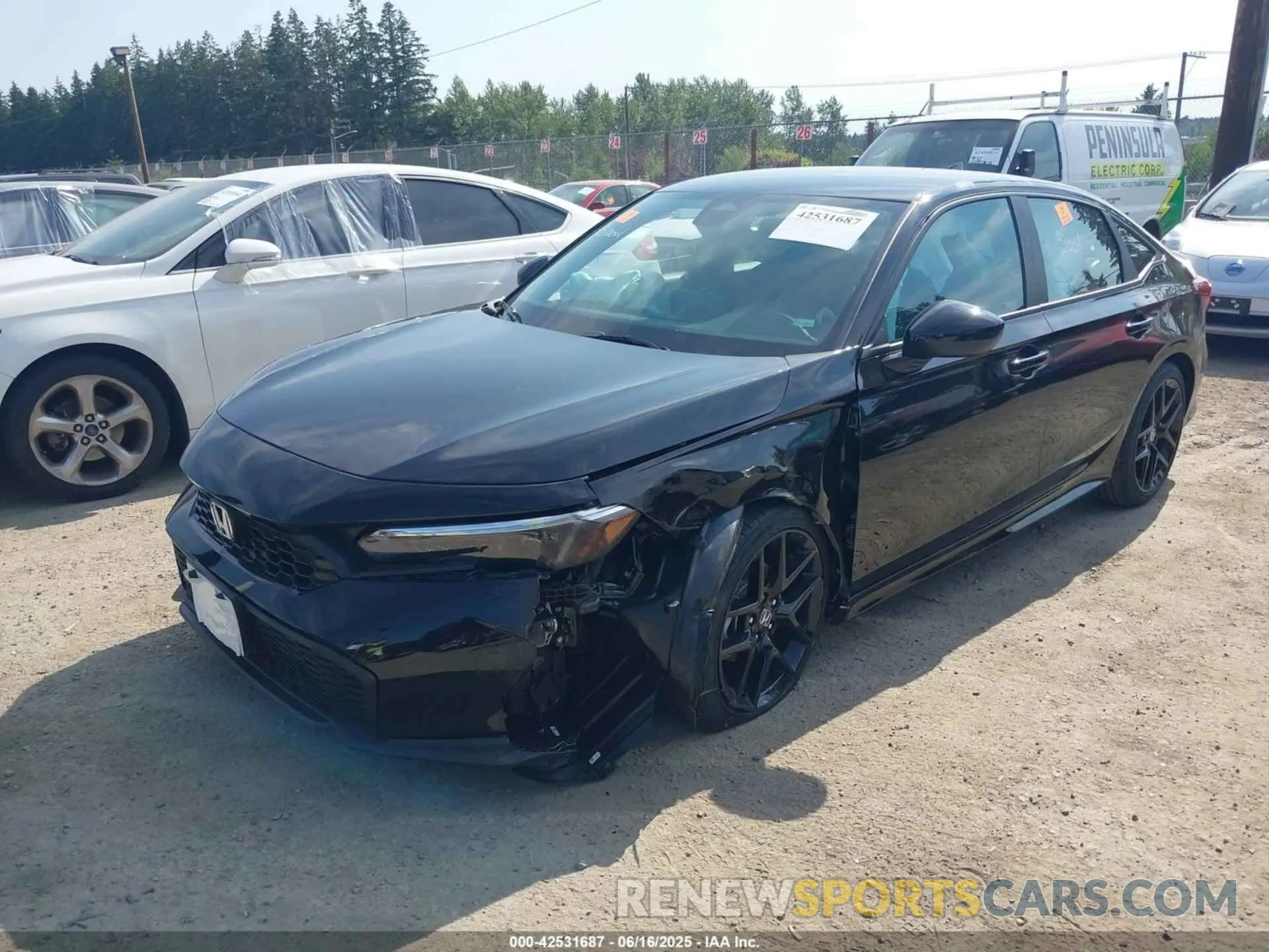 2 Фотография поврежденного автомобиля 2HGFE2F59SH600736 HONDA CIVIC 2025