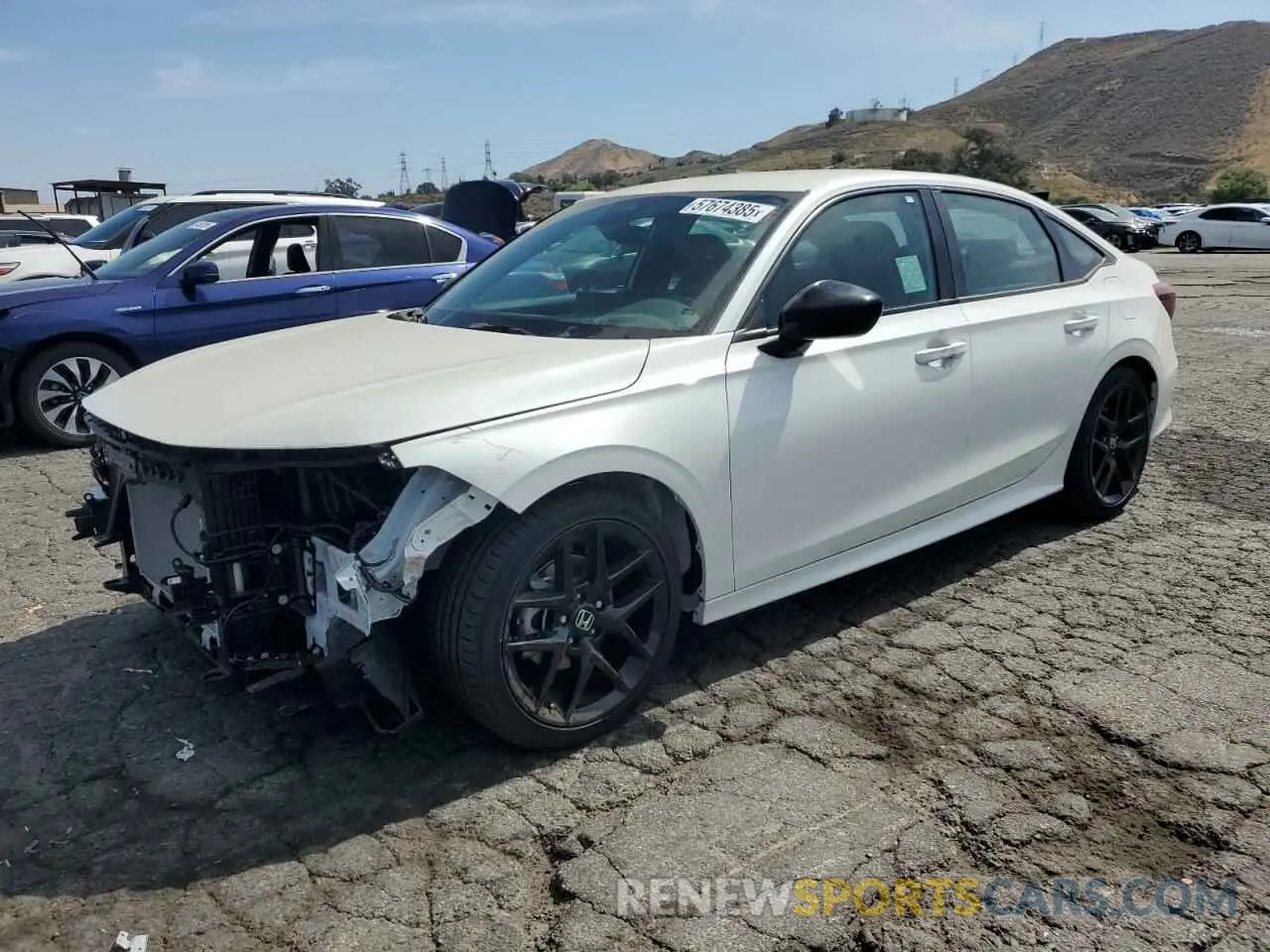 1 Фотография поврежденного автомобиля 2HGFE2F5XSH513833 HONDA CIVIC 2025