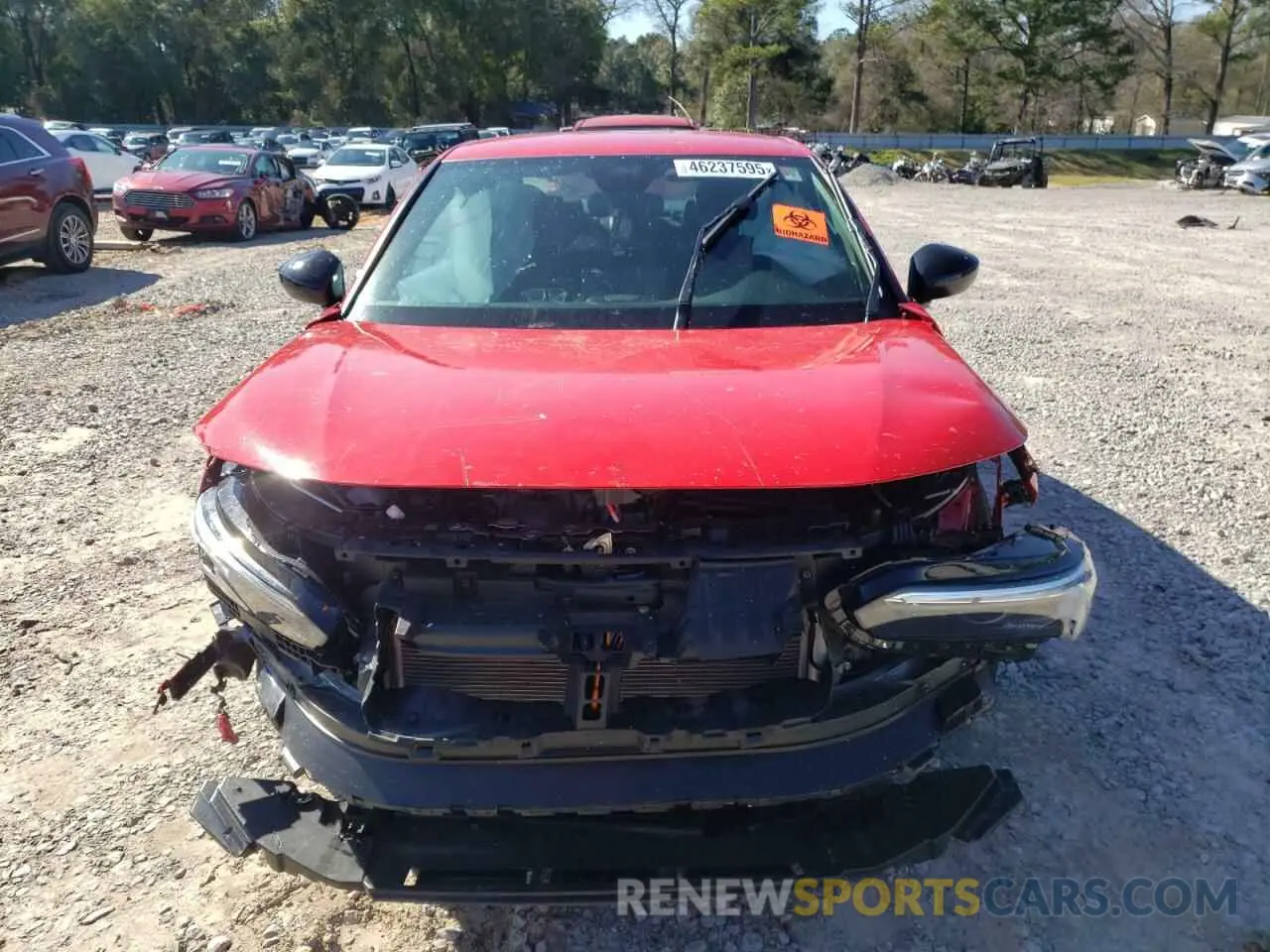 5 Photograph of a damaged car 2HGFE2F5XSH535069 HONDA CIVIC 2025