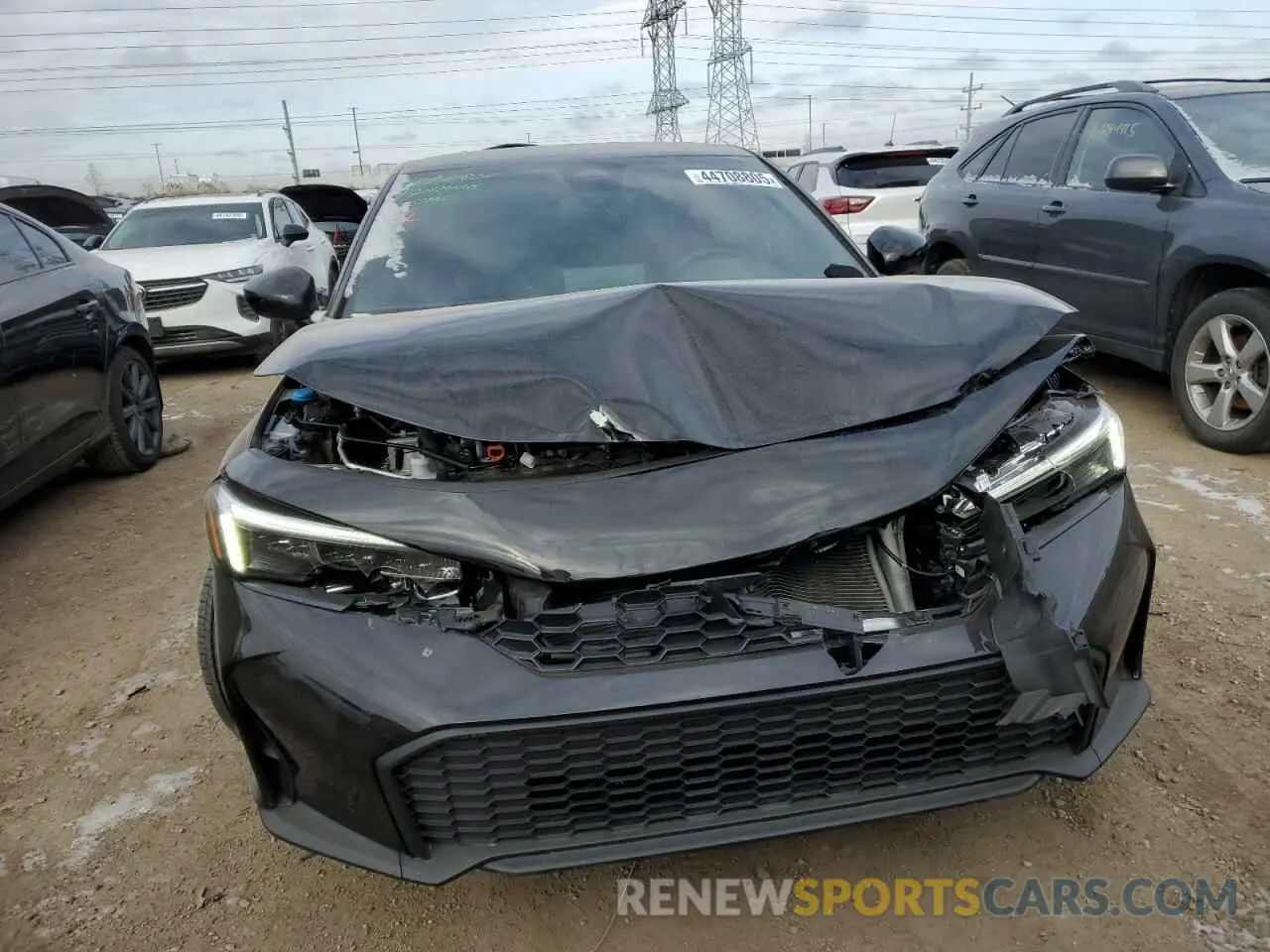 5 Photograph of a damaged car 2HGFE2F5XSH538036 HONDA CIVIC 2025