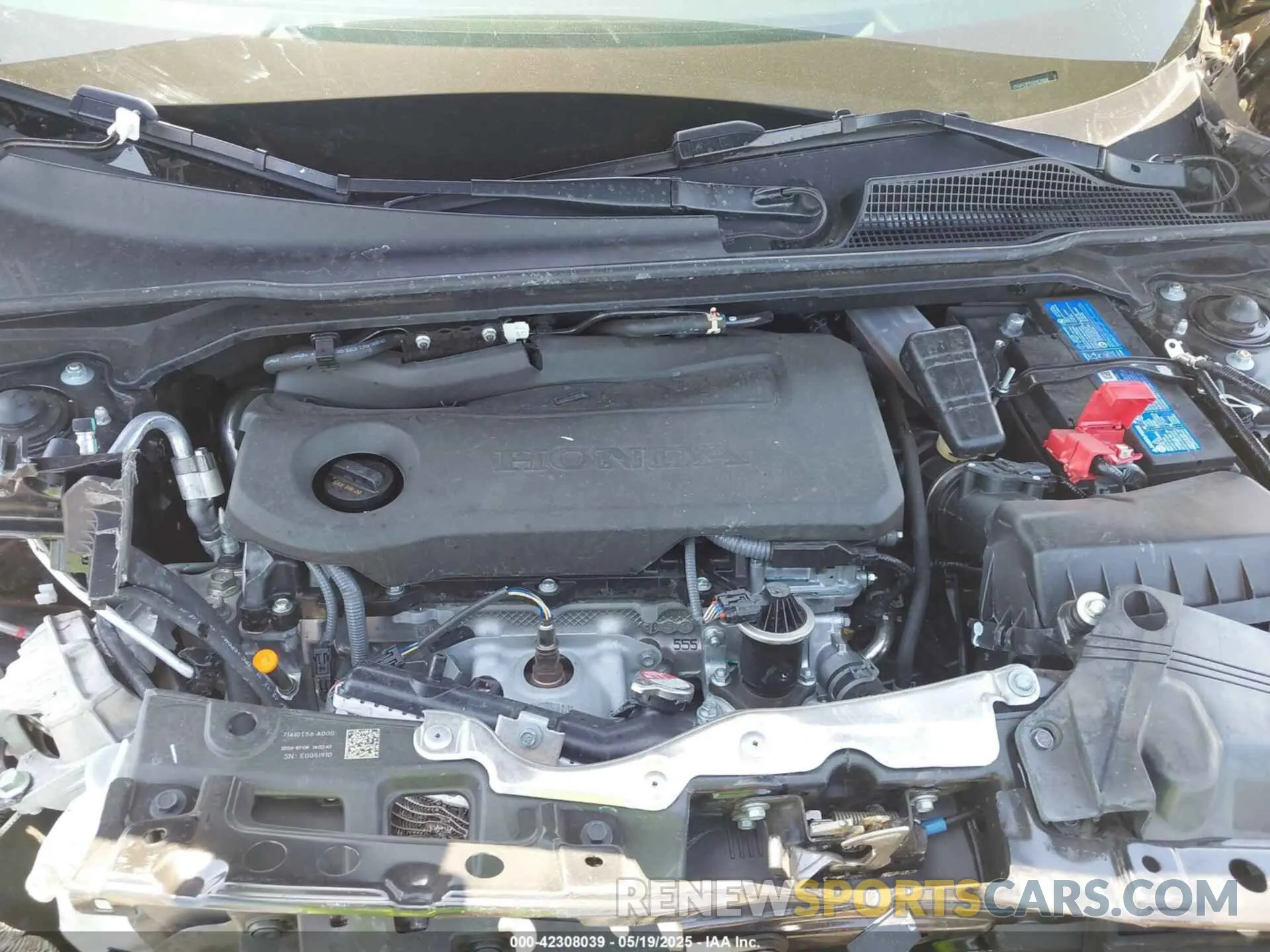 10 Photograph of a damaged car 2HGFE2F5XSH538926 HONDA CIVIC 2025