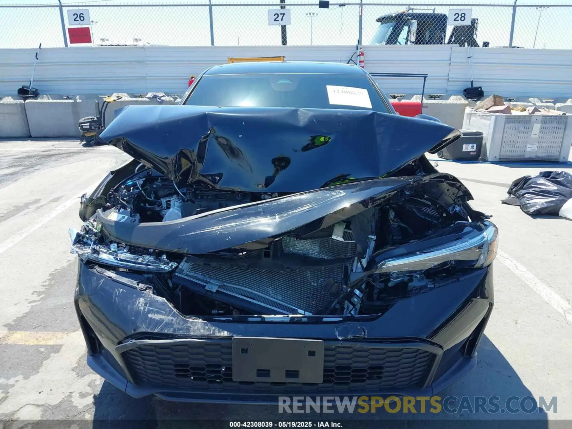12 Photograph of a damaged car 2HGFE2F5XSH538926 HONDA CIVIC 2025