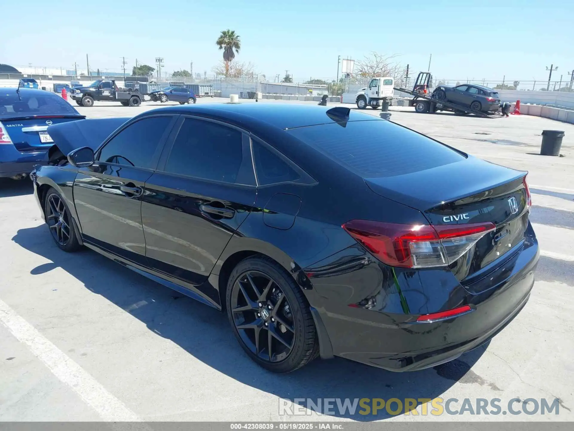 3 Photograph of a damaged car 2HGFE2F5XSH538926 HONDA CIVIC 2025