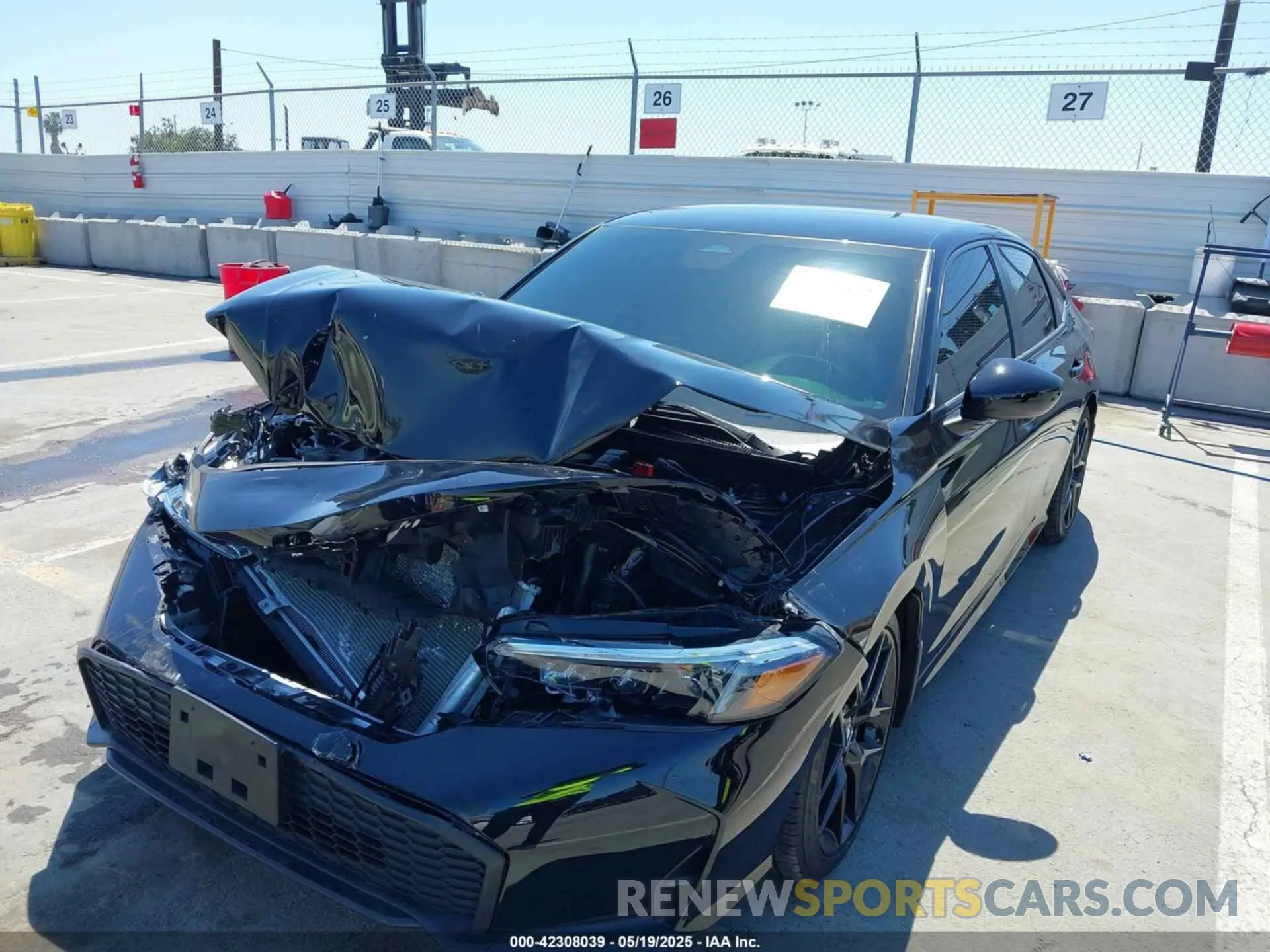 6 Photograph of a damaged car 2HGFE2F5XSH538926 HONDA CIVIC 2025
