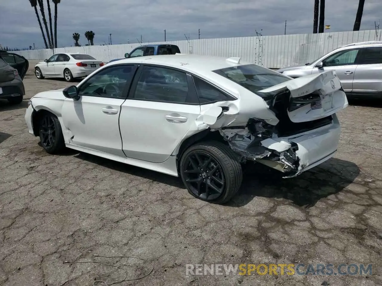 2 Photograph of a damaged car 2HGFE2F5XSH540451 HONDA CIVIC 2025